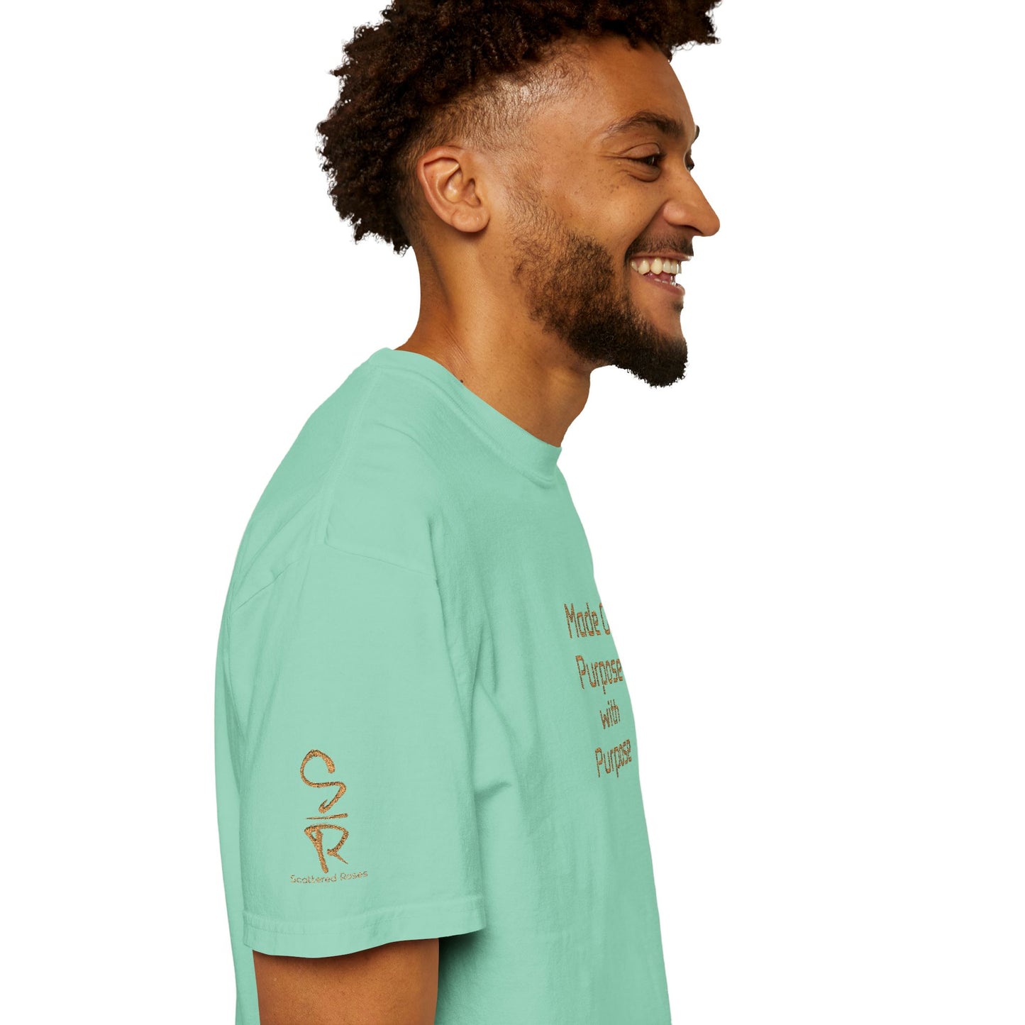Made On Purpose with Purpose Tee – Divine Design. Intentional Walk.