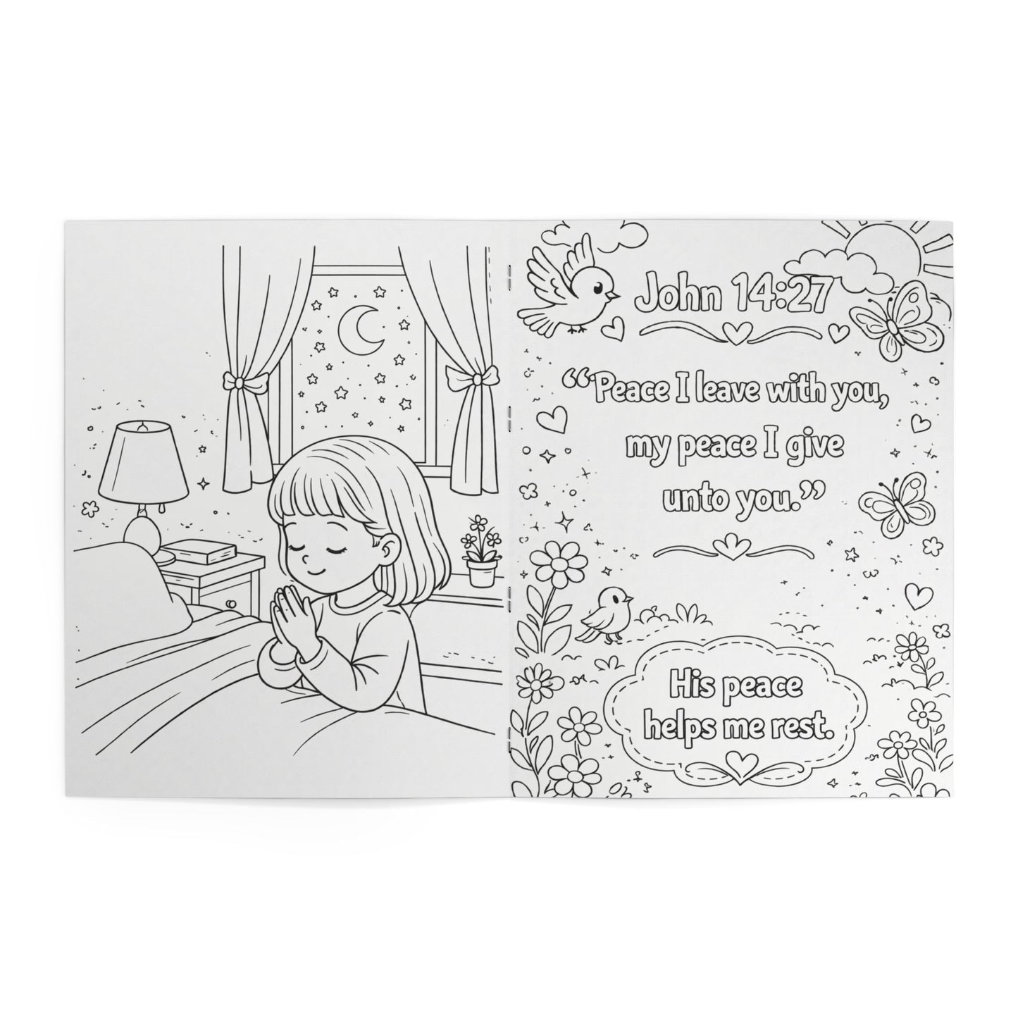 Truth for Tiny Hearts: A Kids Devotional Coloring Book