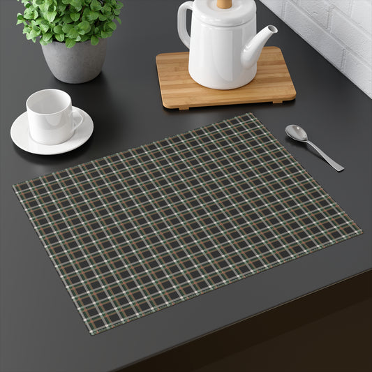 Faithful Tartan Placemat – Set the Table with Grace