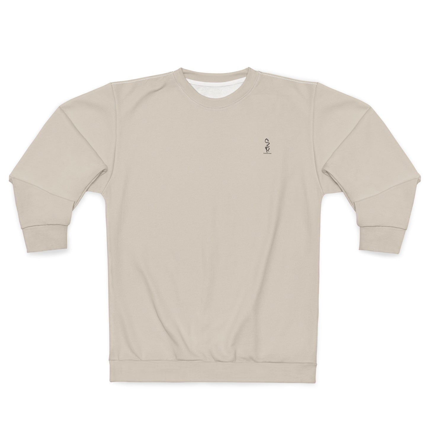 Faithful Tartan Solid Sweatshirt – Stone Beige | Whispers of Winter Collection