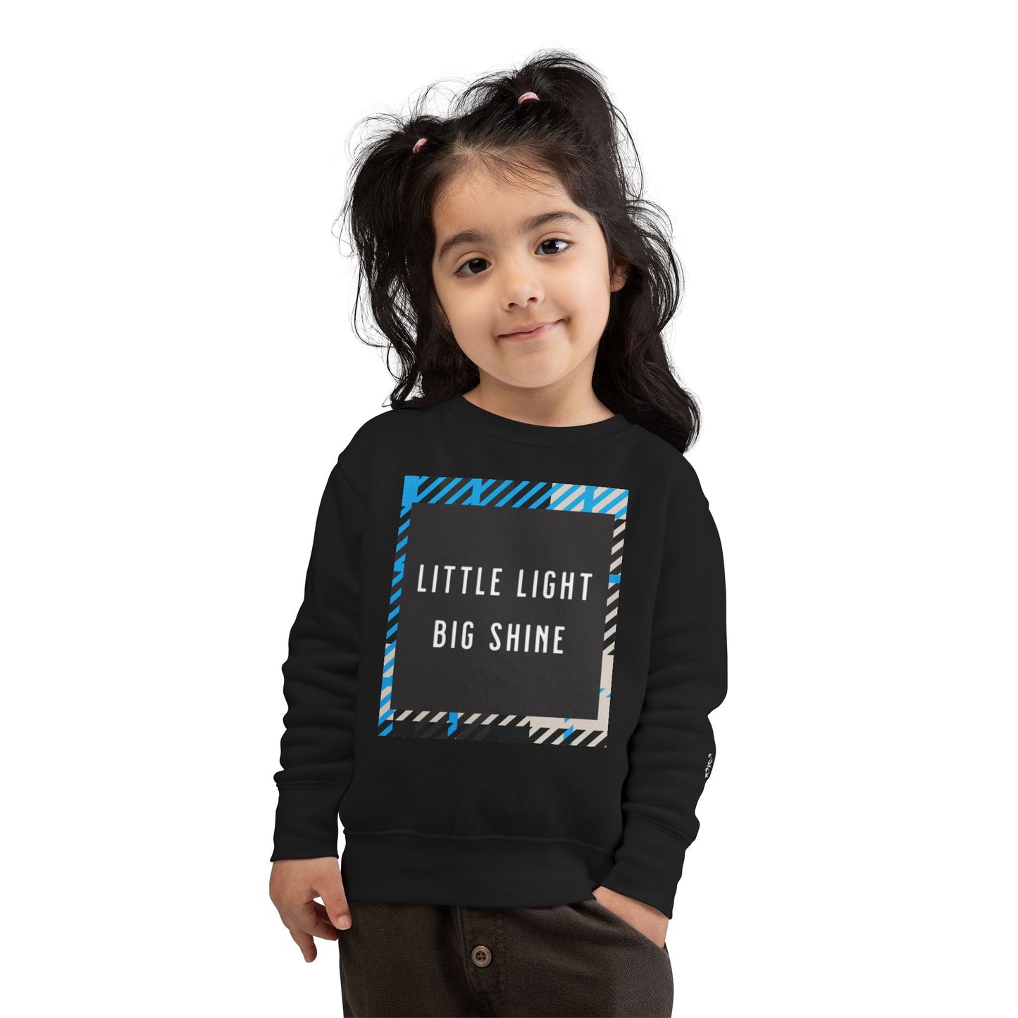 “Little Light, Big Shine” Luxe Kids Sweatshirt