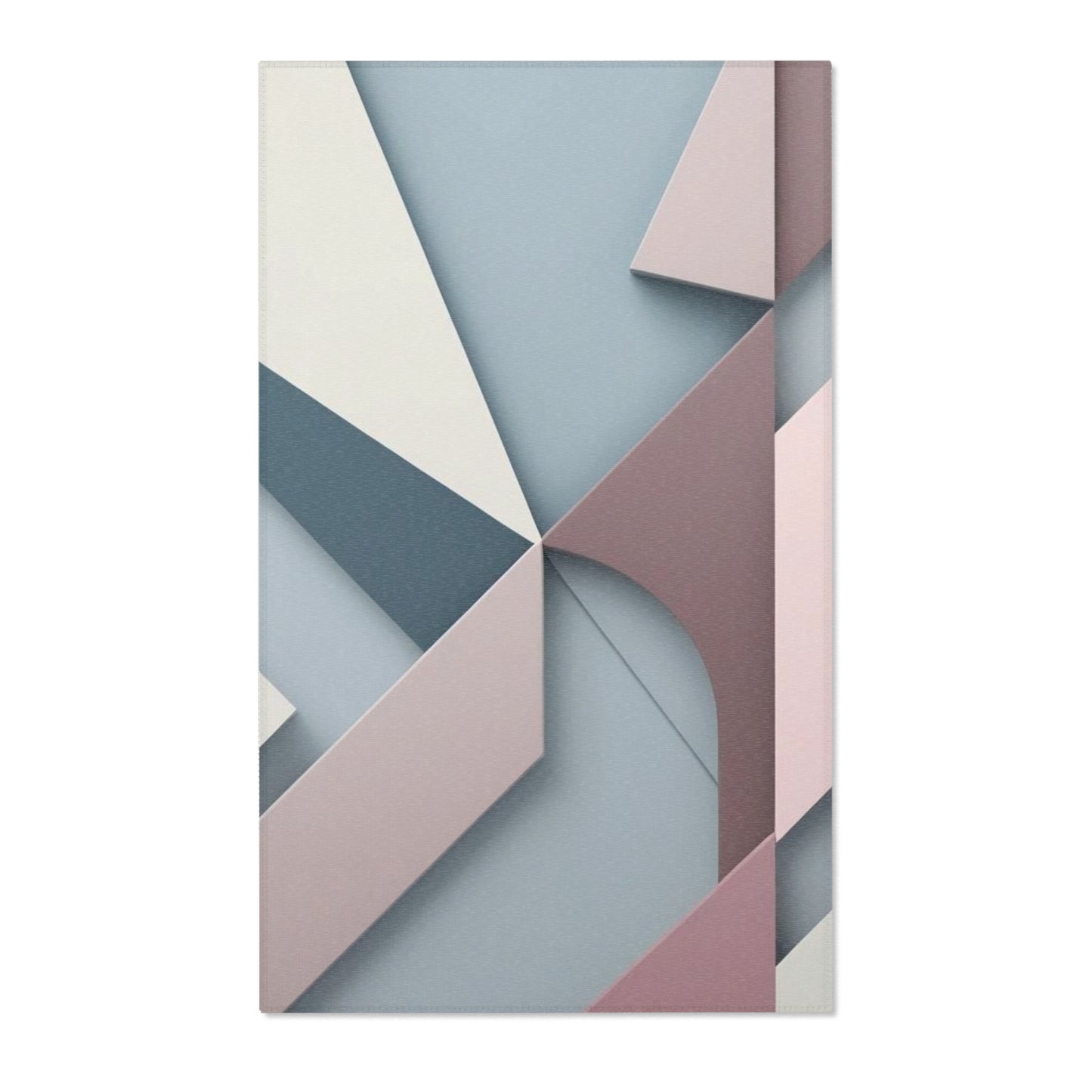 “Steps of Grace” Geometric Area Rug