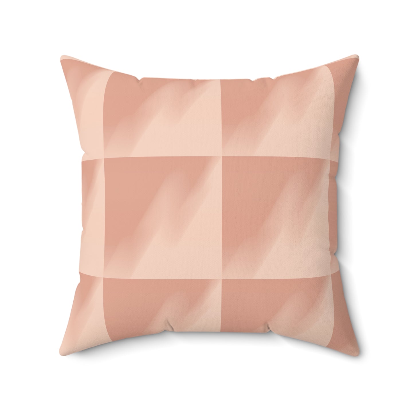 “Whispers of Clay | Checkered Throw Pillow”