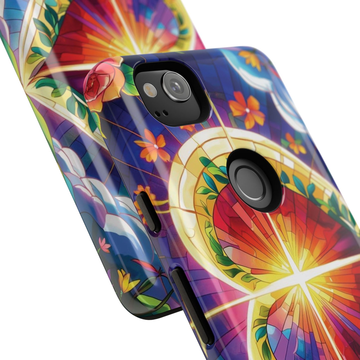 "Heart of Light" Phone Case – Stained Glass Faith Edition