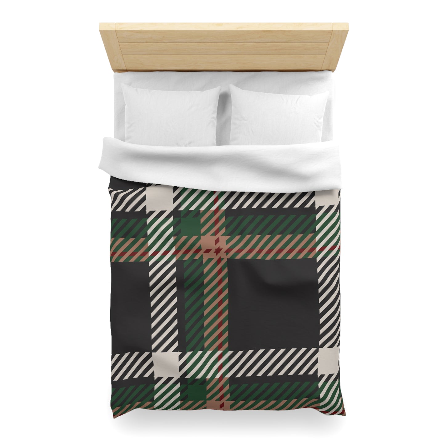 Faithful Tartan | Duvet Cover (Cream or White Underside)