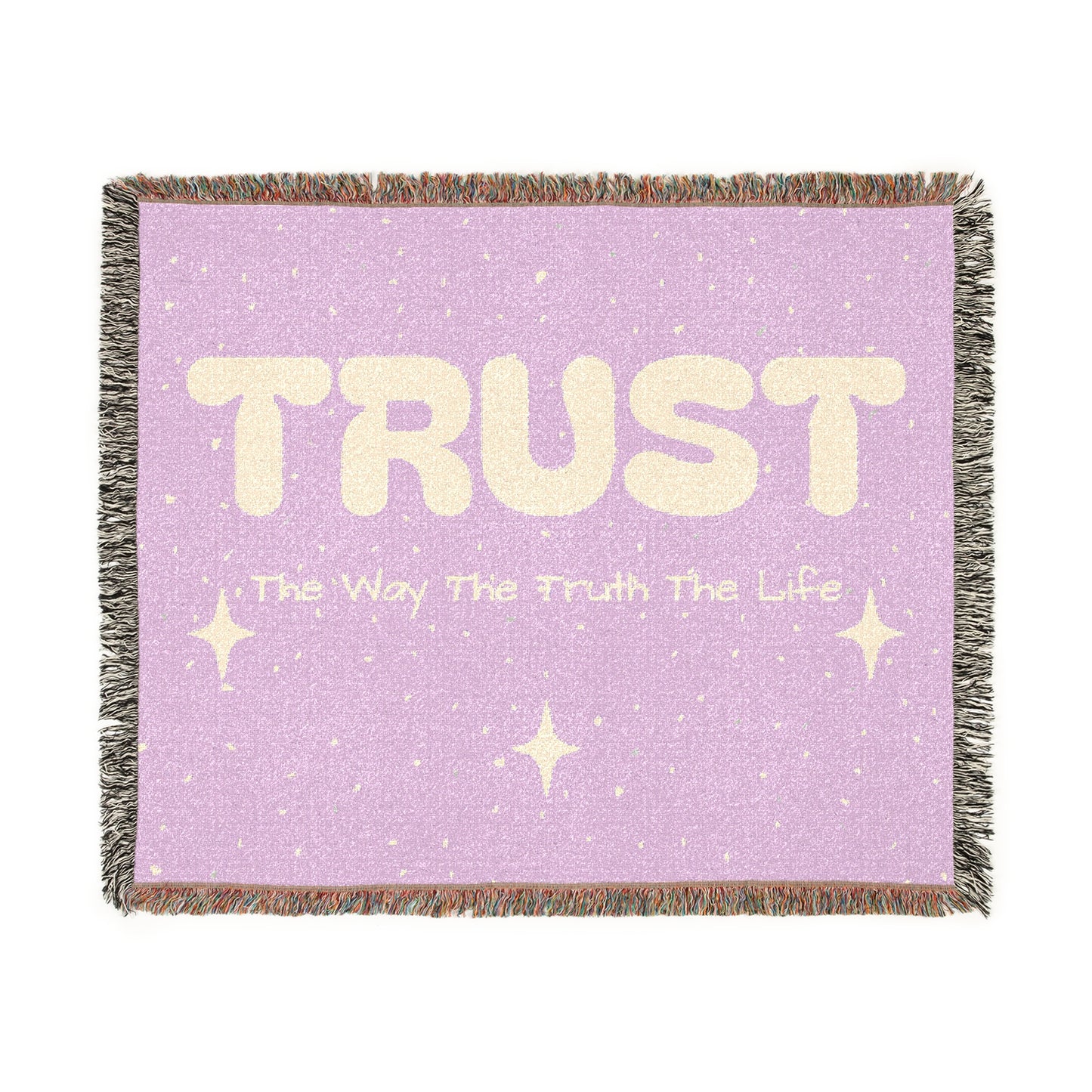 TRUST: The Way, The Truth, The Life – Woven Faith Throw