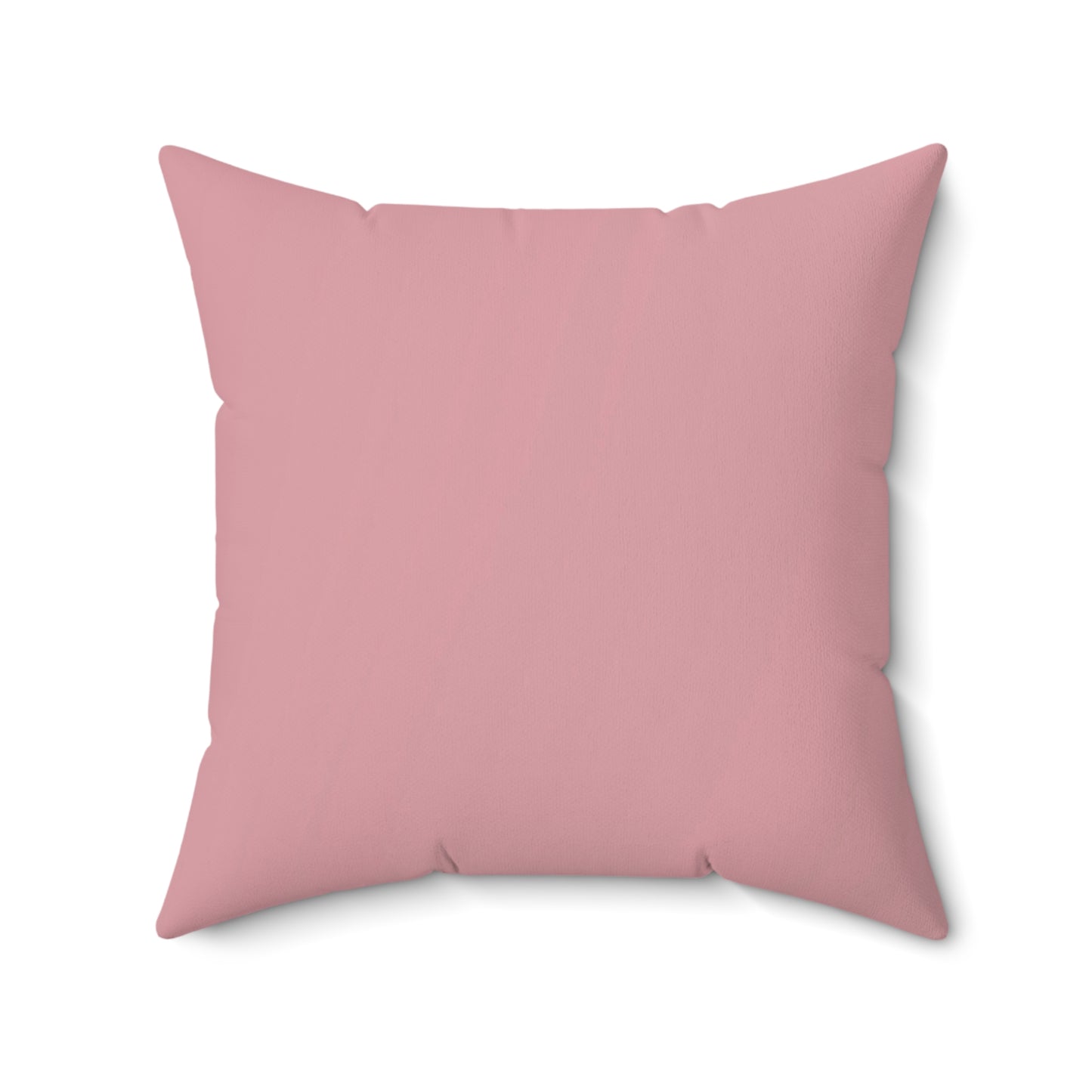 “Rose Reverence” Luxe Throw Pillow – Dusty Rose