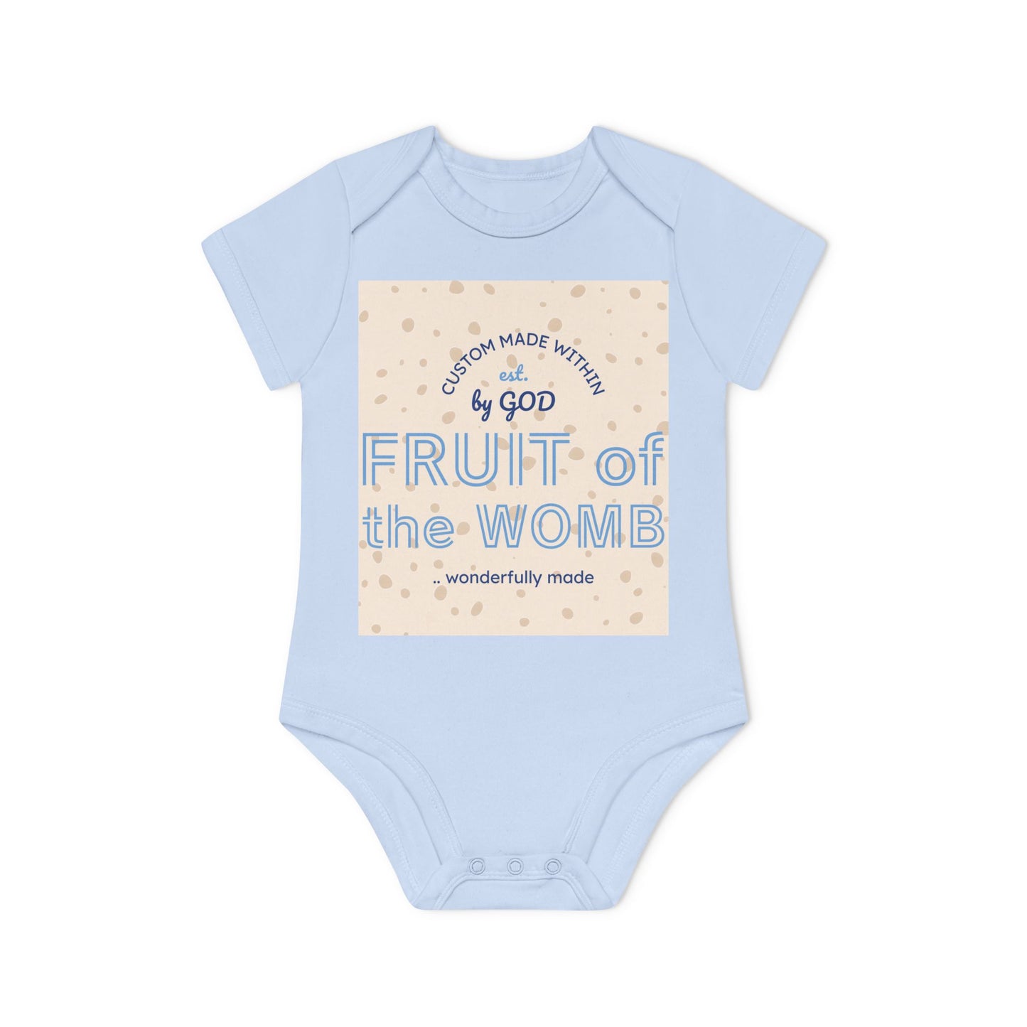 Organic Baby Bodysuit - Fruit of the Womb