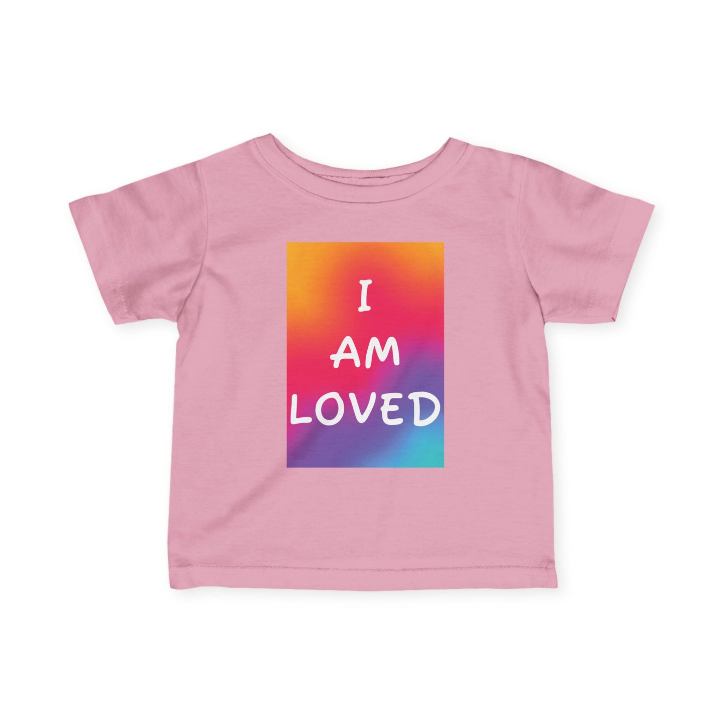 "I Am Loved" Baby Tee – Agape Affirmation
