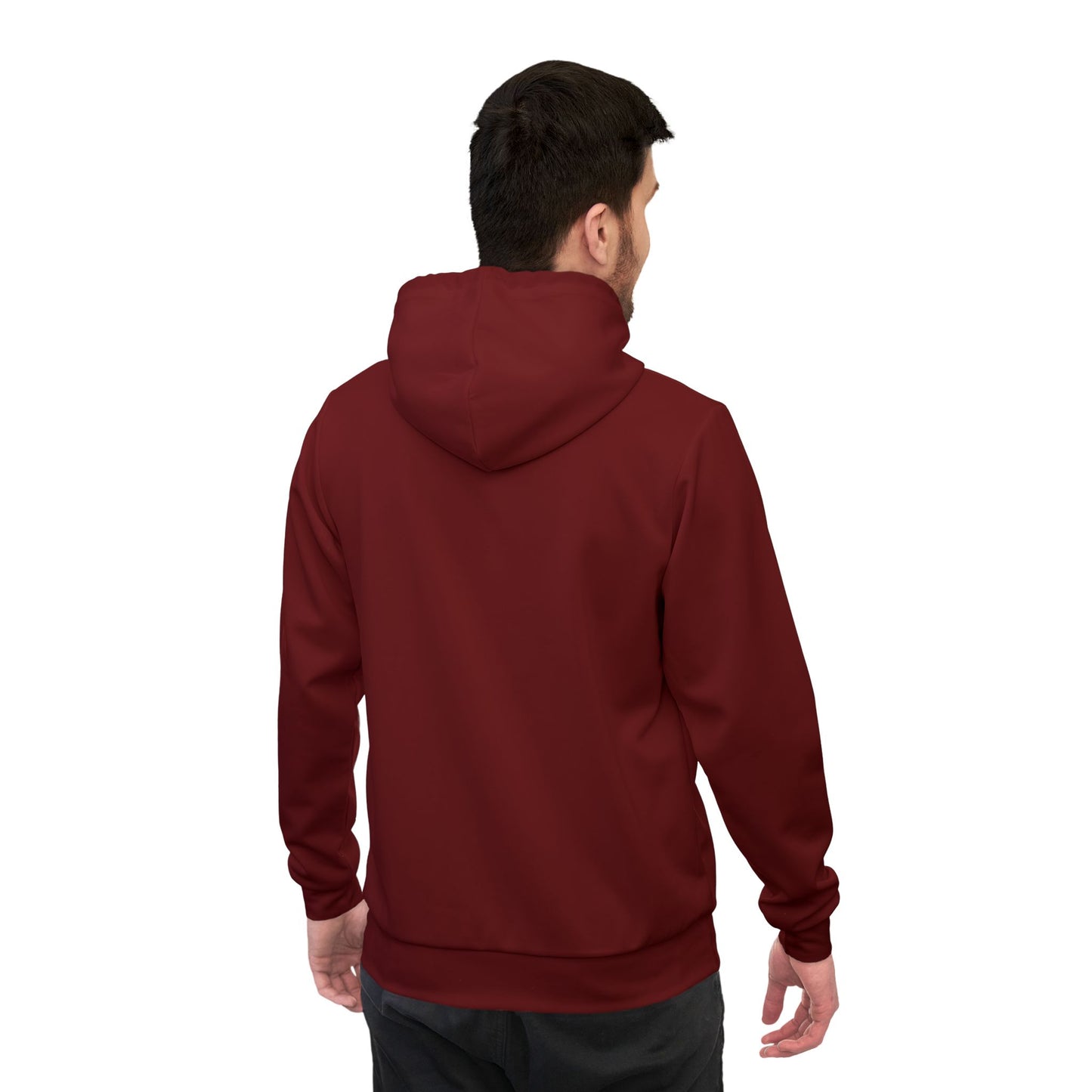 Faithful Layers: Luxe Solid Hoodie – Oxblood