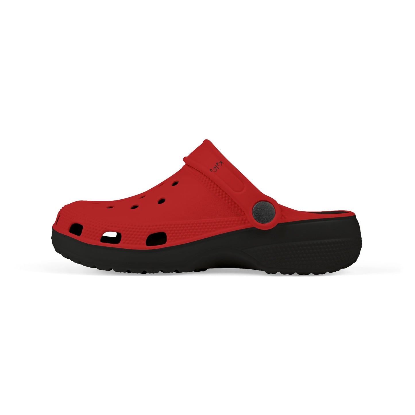 Fearless Fire Kids’ Foam Clogs – Bold Red