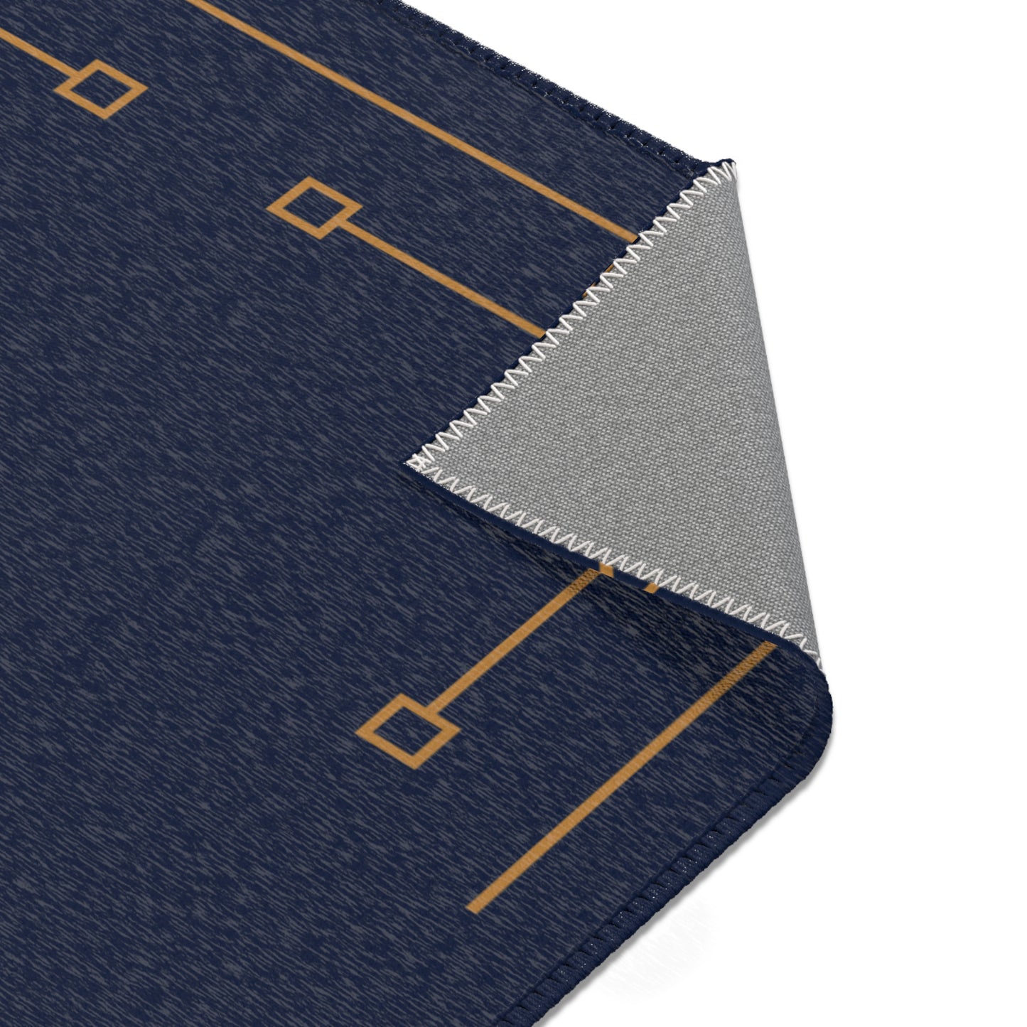 Midnight Luxe: Divine Order Border Rug