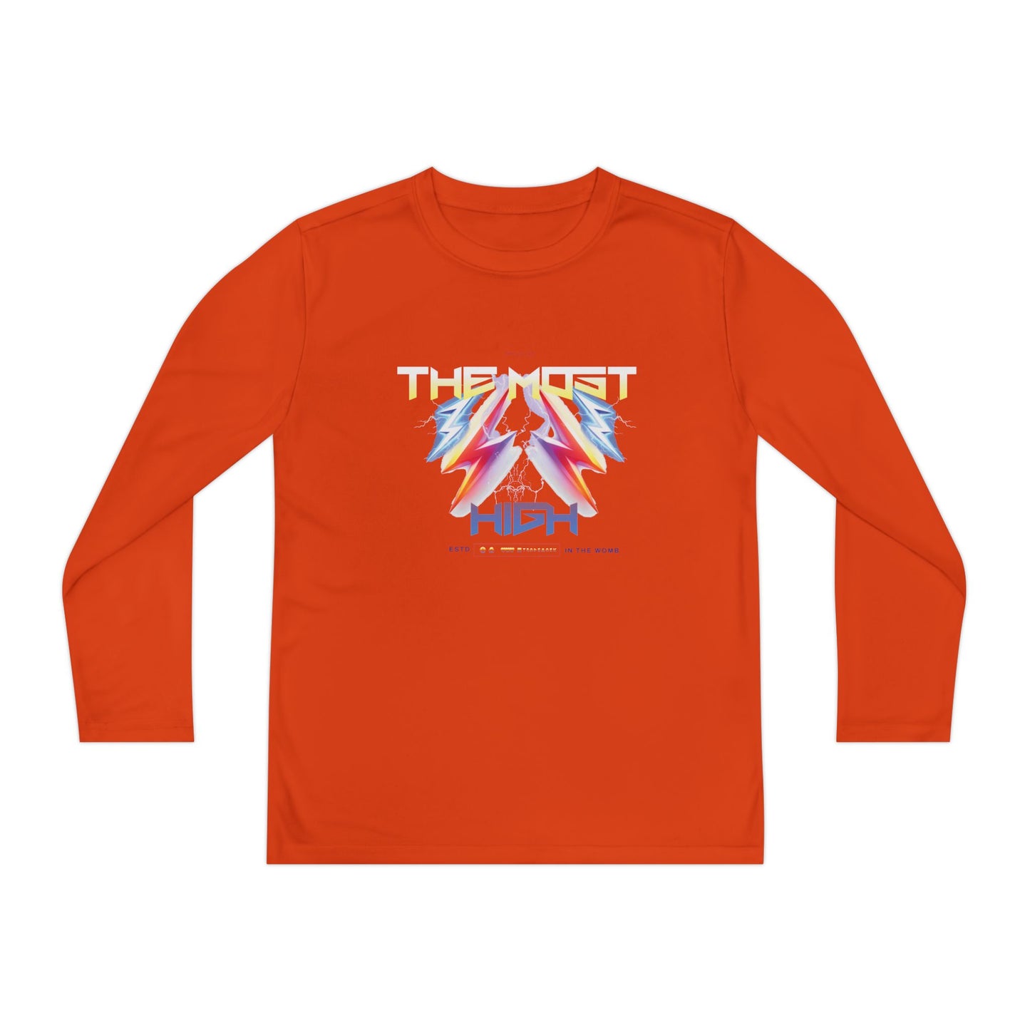 Child of the Most High – Youth Long Sleeve Tee (Unisex, Multiple Colors)