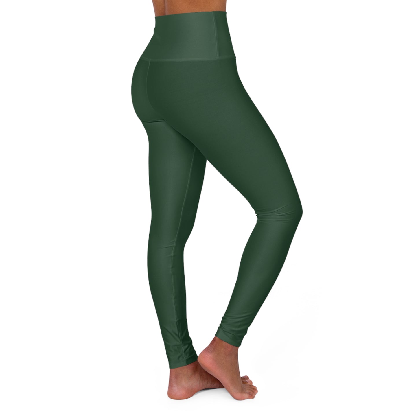 Faith in Motion: Luxe Solid Leggings – Evergreen