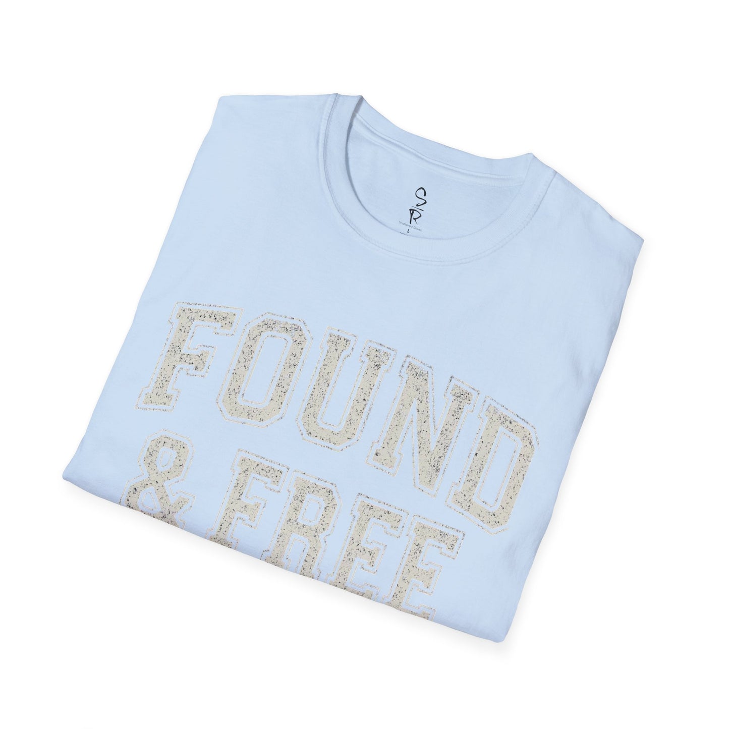 Found & Free Vintage Collegiate Tee – EST. 33 A.D. | Men’s Faith Streetwear