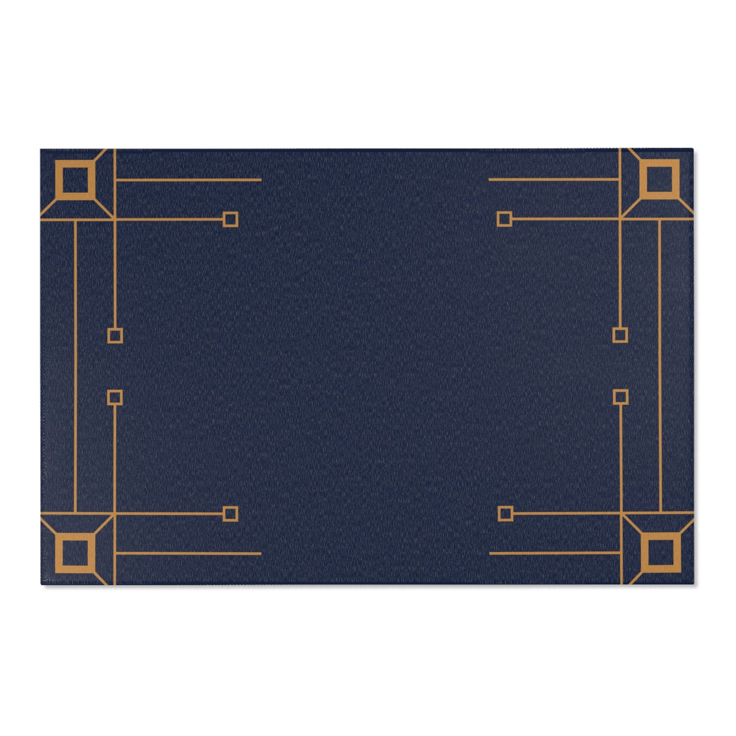 Midnight Luxe: Divine Order Border Rug