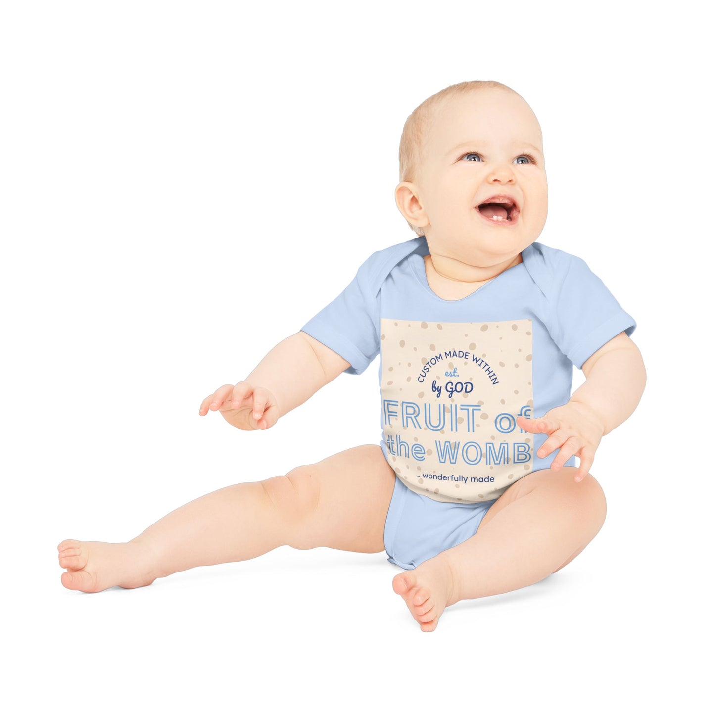Organic Baby Bodysuit - Fruit of the Womb