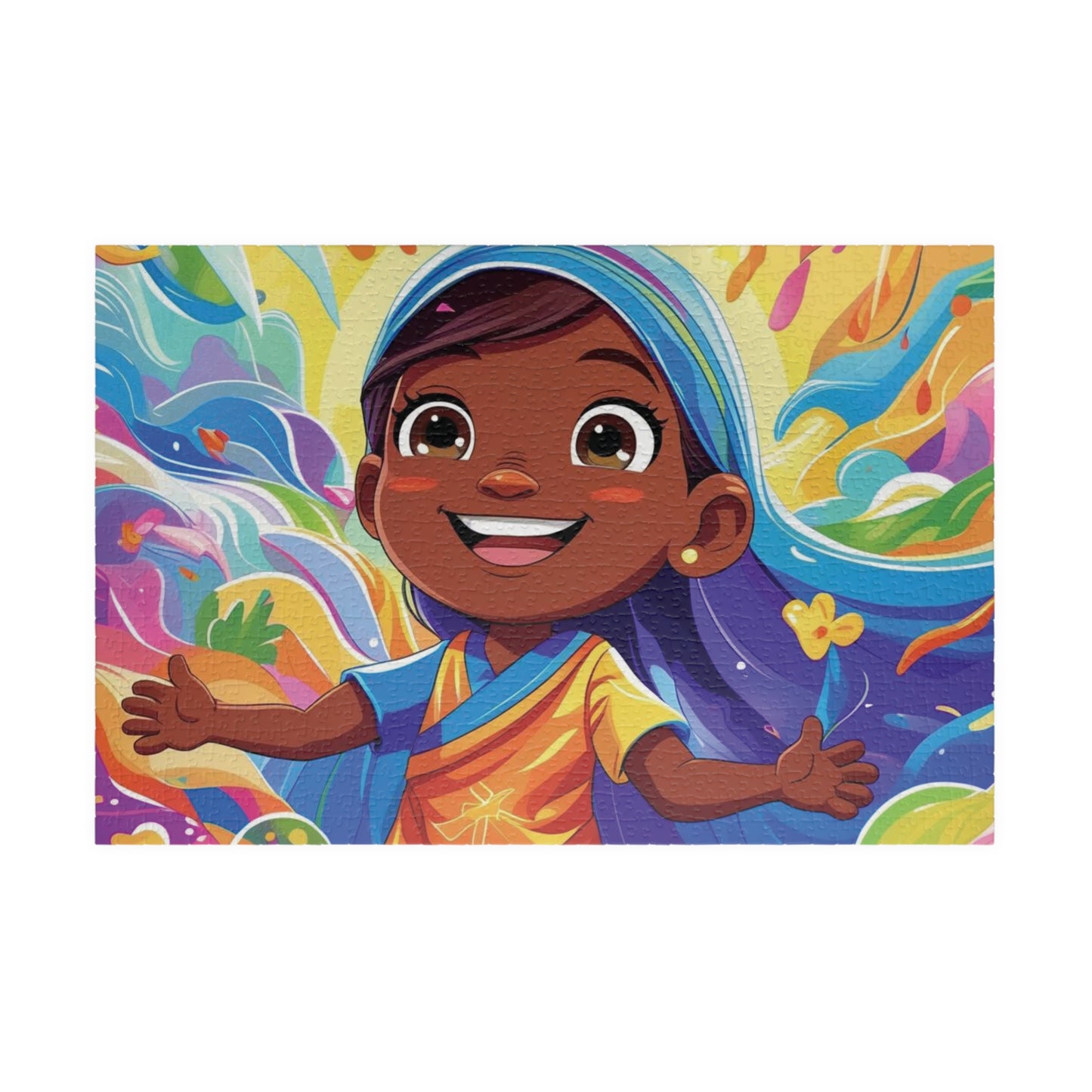 "Joyful Light: Radiant Faith Puzzle"