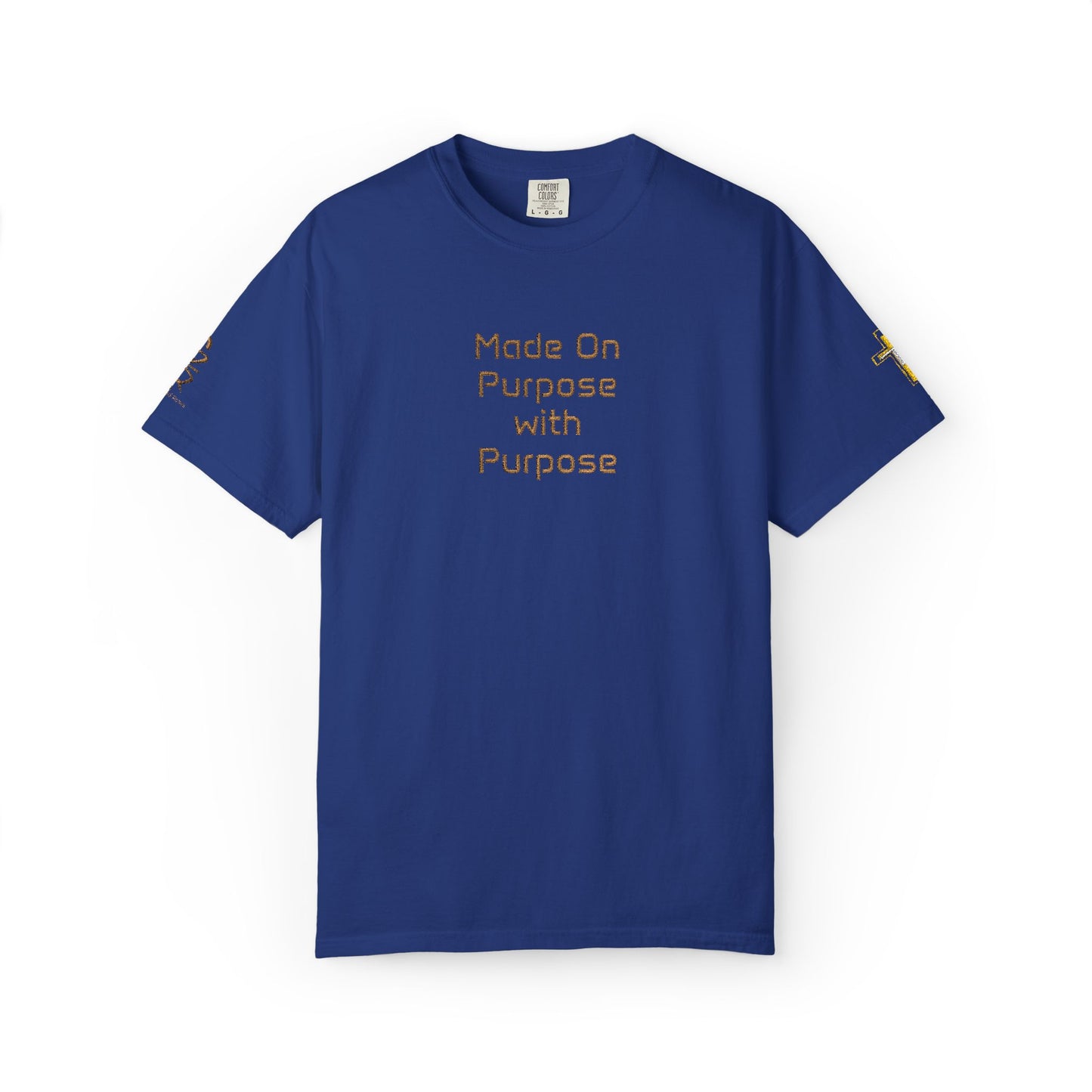 Made On Purpose with Purpose Tee – Divine Design. Intentional Walk.