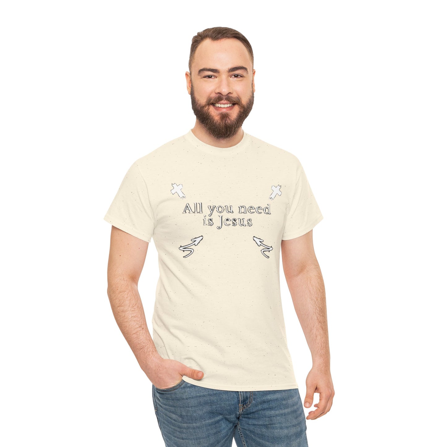 All You Need Is Jesus Tee – Simple. True. Eternal.