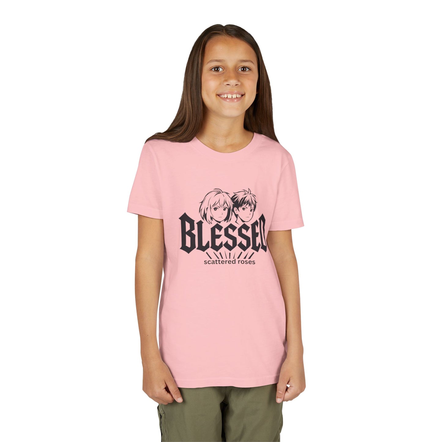 BLESSED Kids Tee – Kingdom Style for the Next Generation - Trendy Japanese Anime Summer Apparel