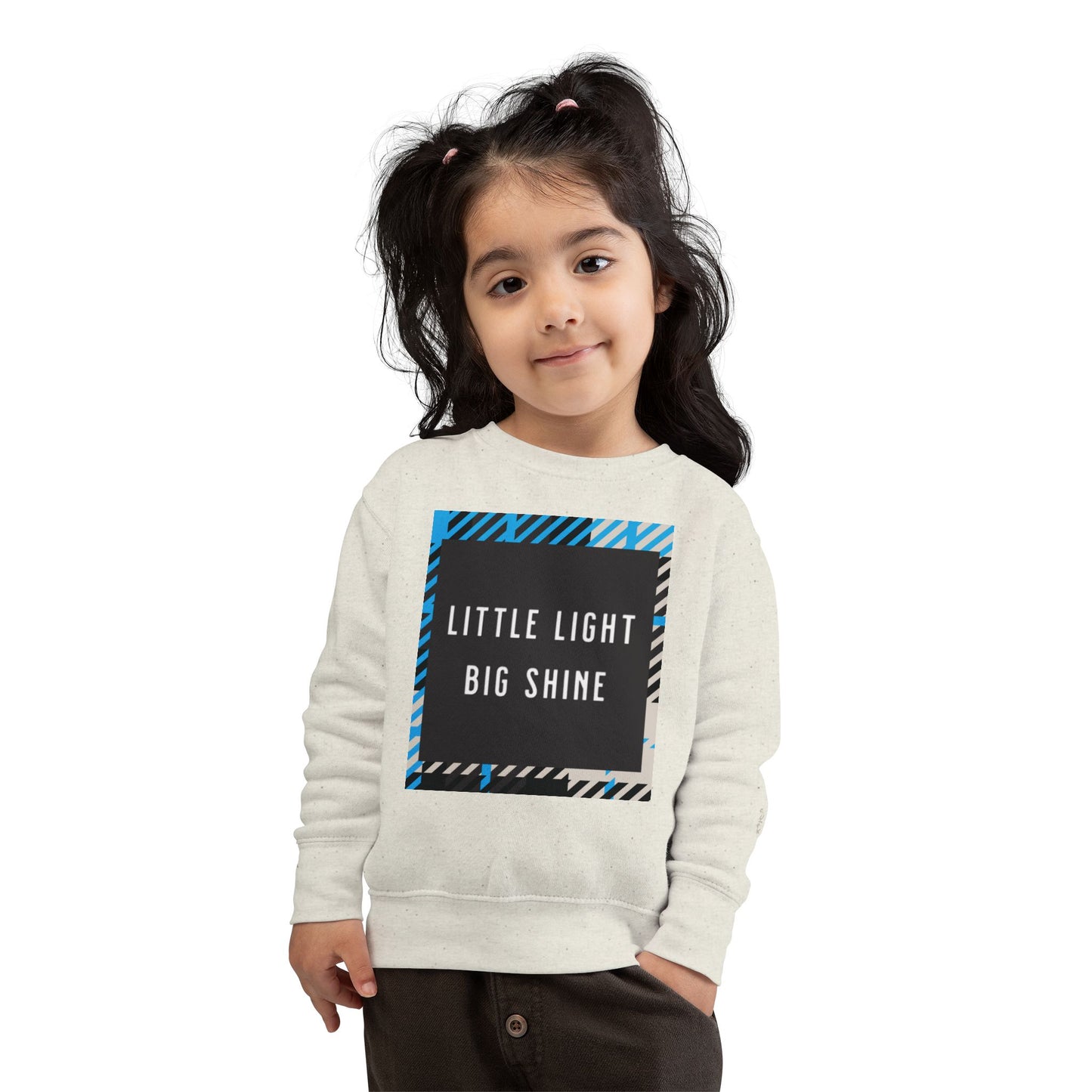 “Little Light, Big Shine” Luxe Kids Sweatshirt