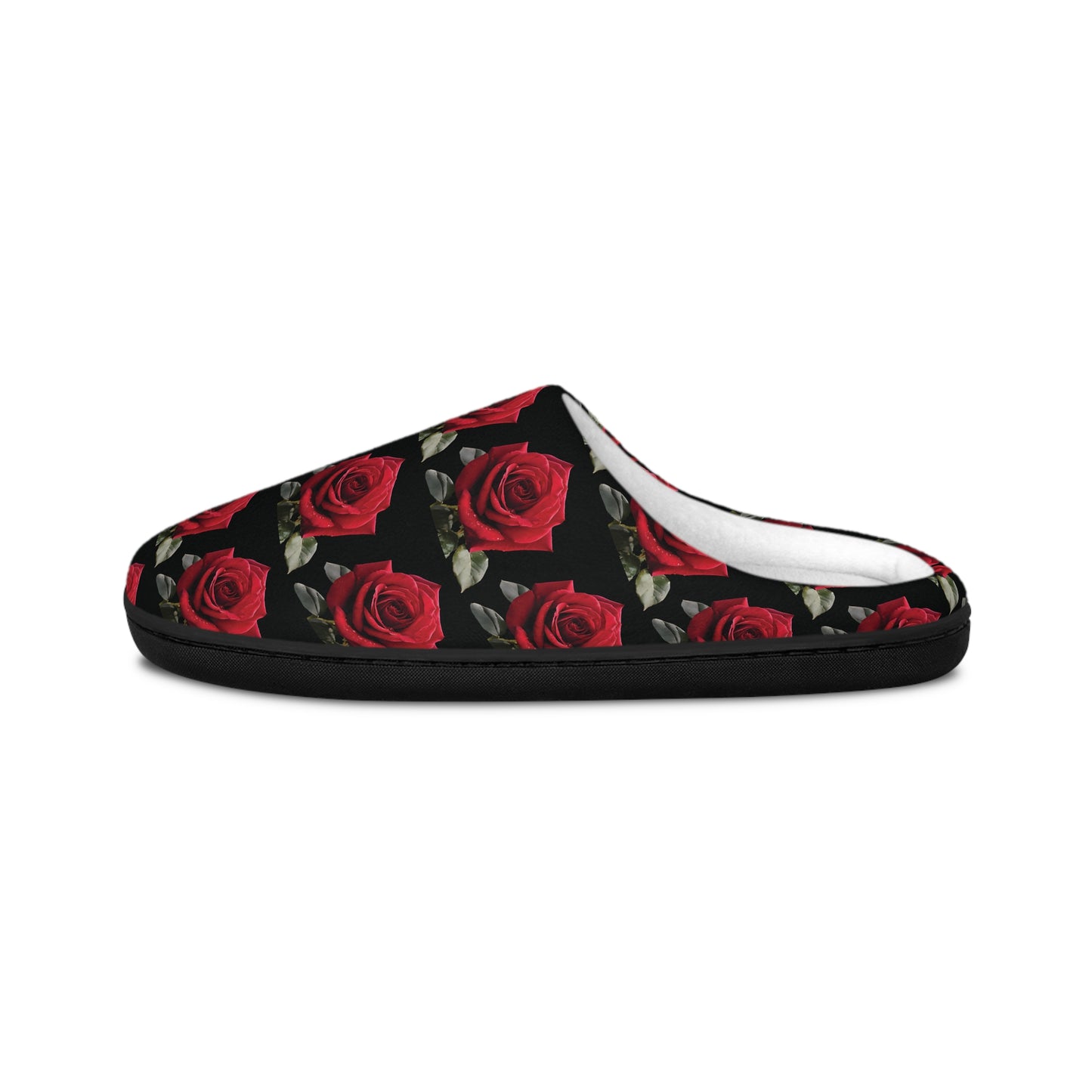 Scattered in Grace — Rose Print Slippers