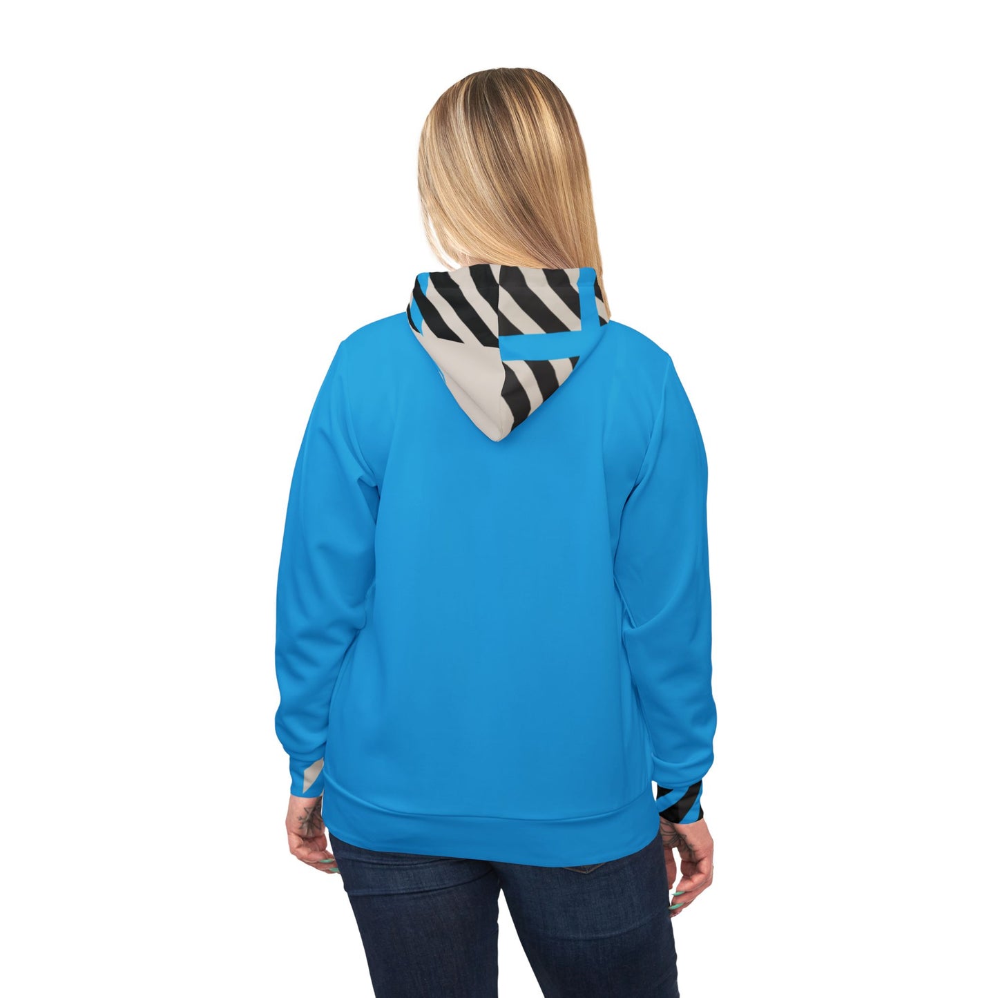 Frozen Echo: Gamma Blue Trim Hoodie