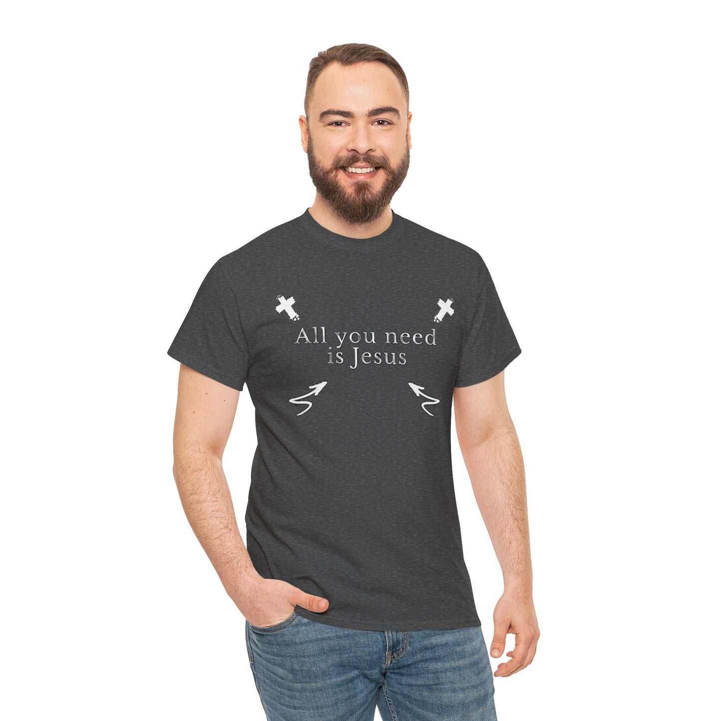 All You Need Is Jesus Tee – Simple. True. Eternal.