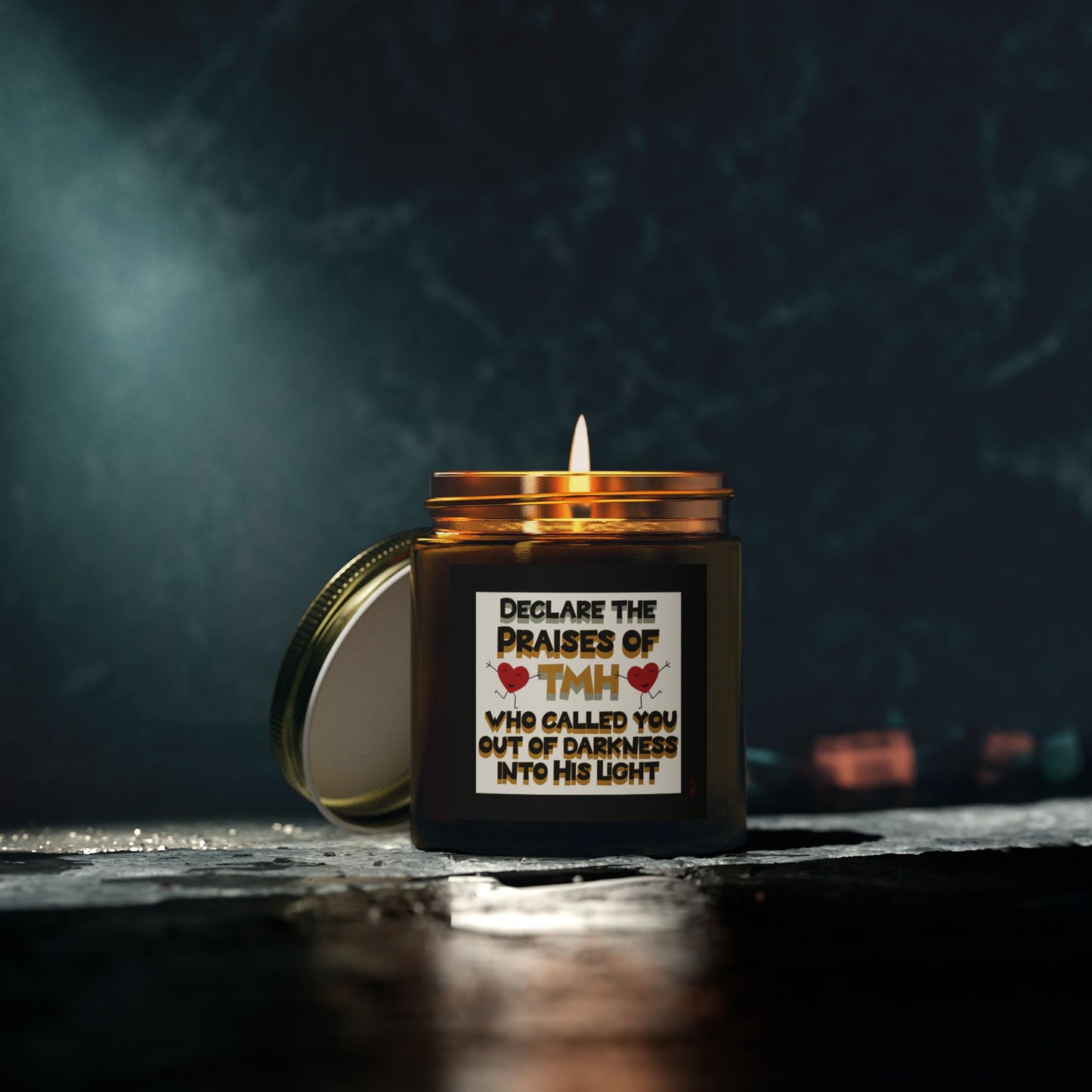 Into His Light – Scripture-Inspired Scented Candle