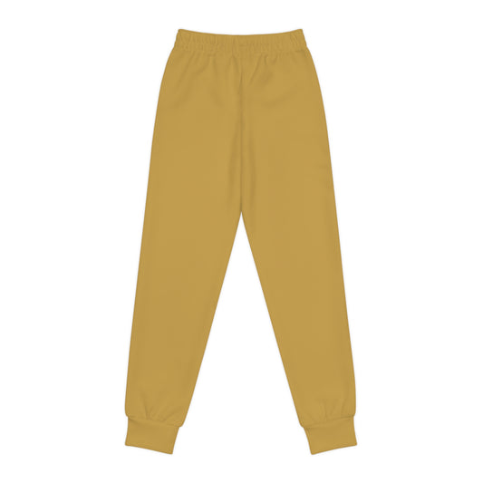 Soft Antique Gold Kids Joggers | Golden Unfurling Essentials
