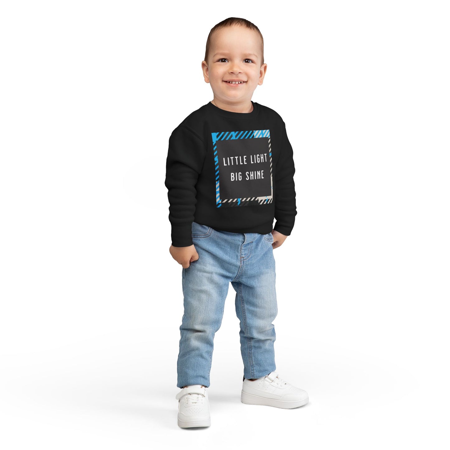 “Little Light, Big Shine” Luxe Kids Sweatshirt