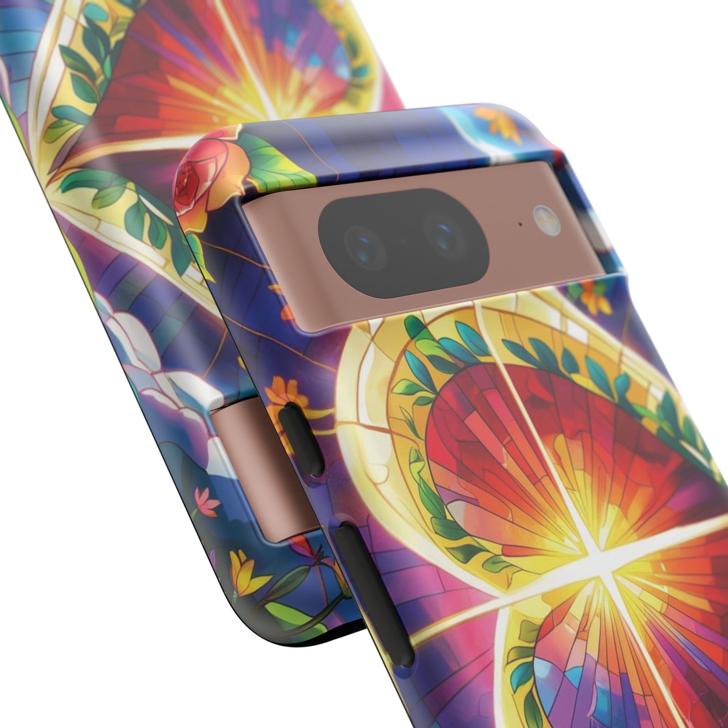 "Heart of Light" Phone Case – Stained Glass Faith Edition
