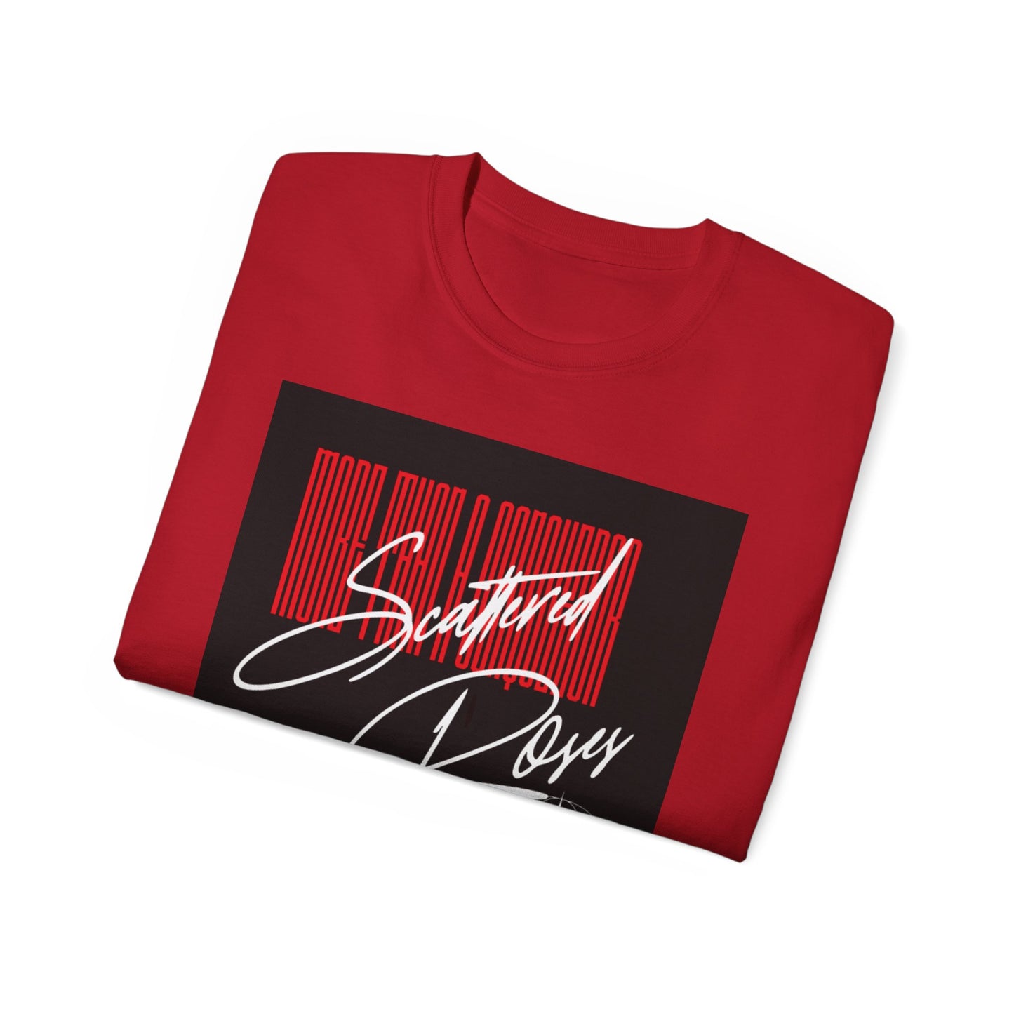 "More Than a Conqueror" Scattered Roses Tee