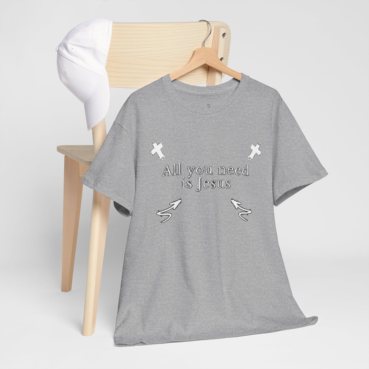 All You Need Is Jesus Tee – Simple. True. Eternal.