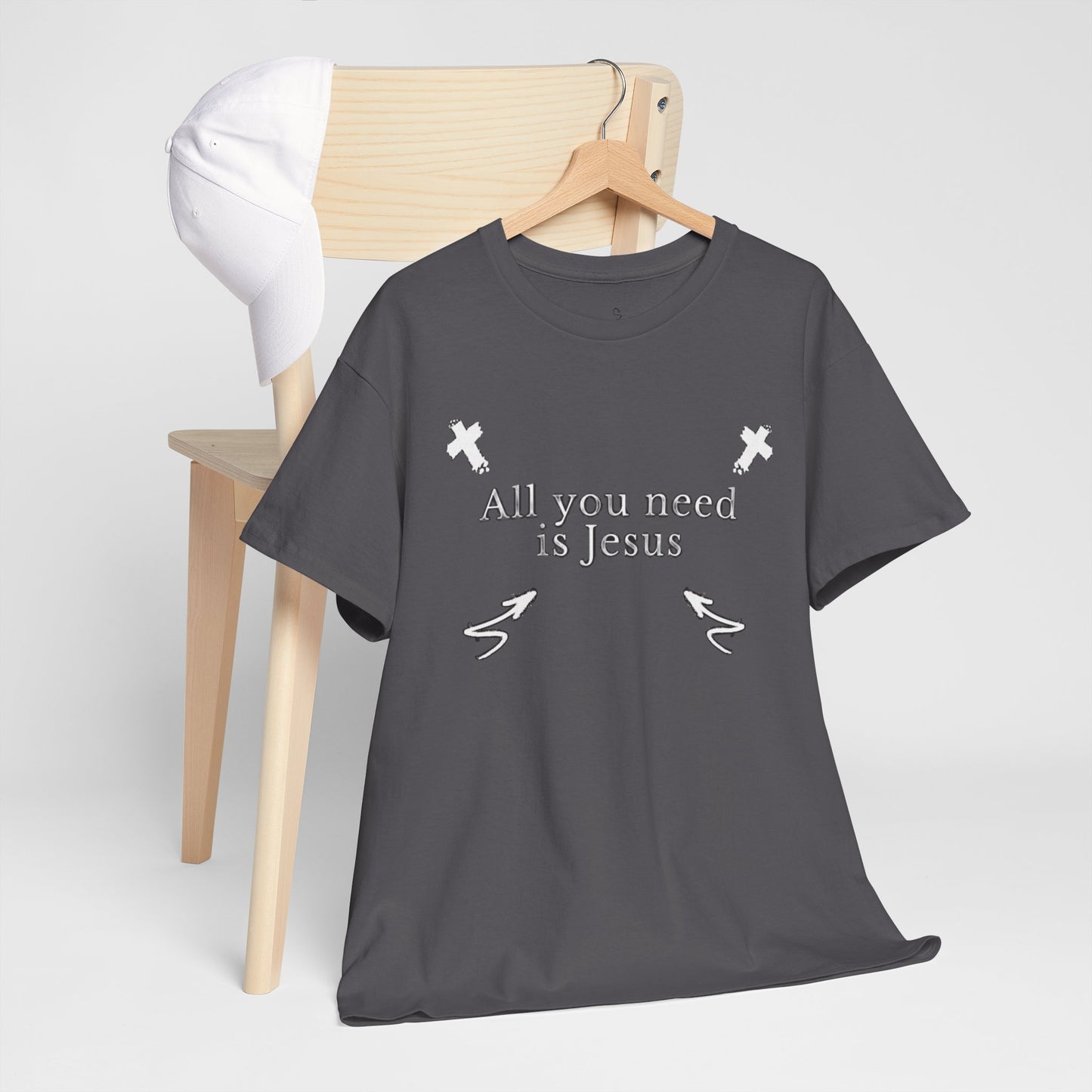 All You Need Is Jesus Tee – Simple. True. Eternal.
