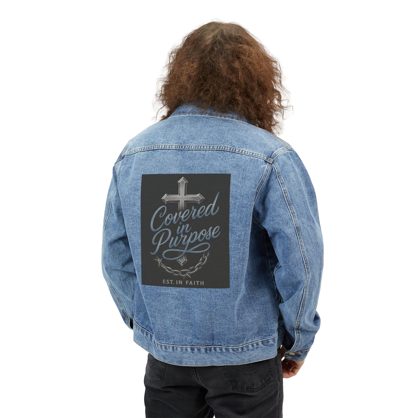 Covered in Purpose Denim Jacket