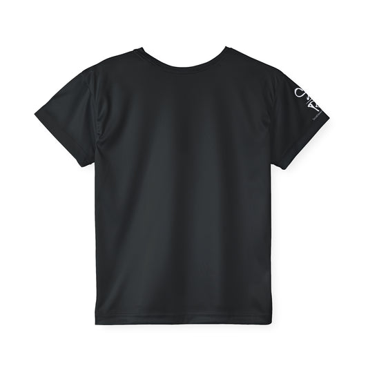 Holy Motion Tee- Black and White Waves