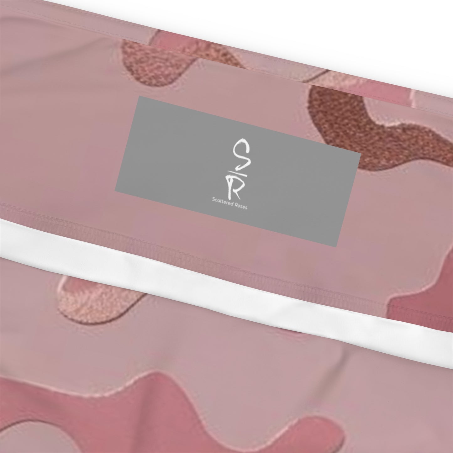 Blush Battle – Plus Size Camo Leggings