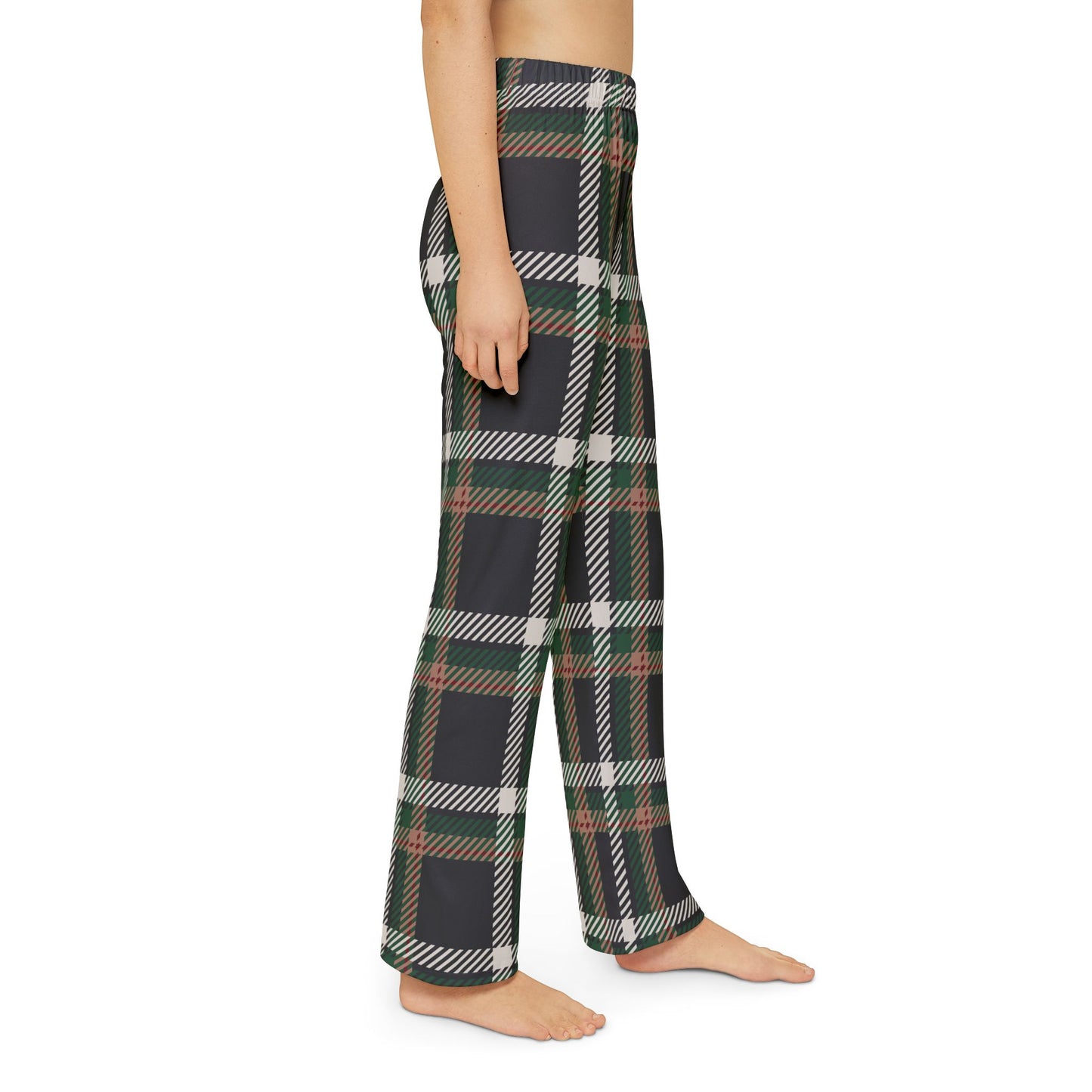 Faithful Tartan Boys' Lounge Pants – Rested in Purpose, Ready for Play
