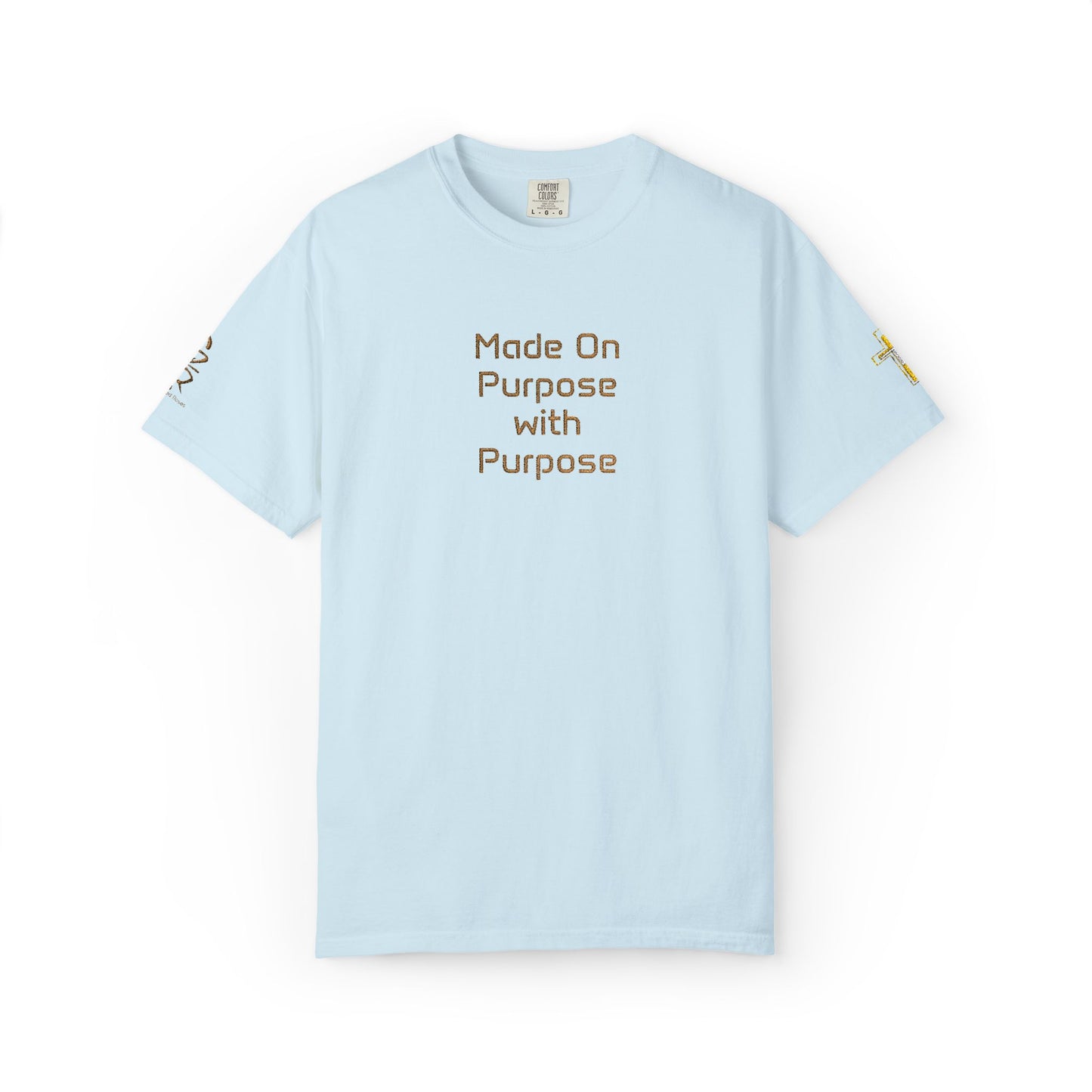 Made On Purpose with Purpose Tee – Divine Design. Intentional Walk.