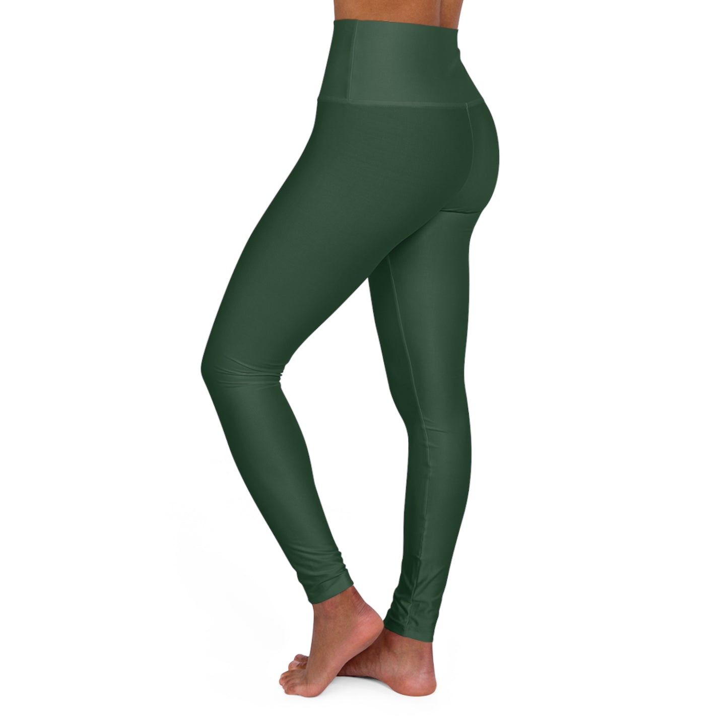Faith in Motion: Luxe Solid Leggings – Evergreen