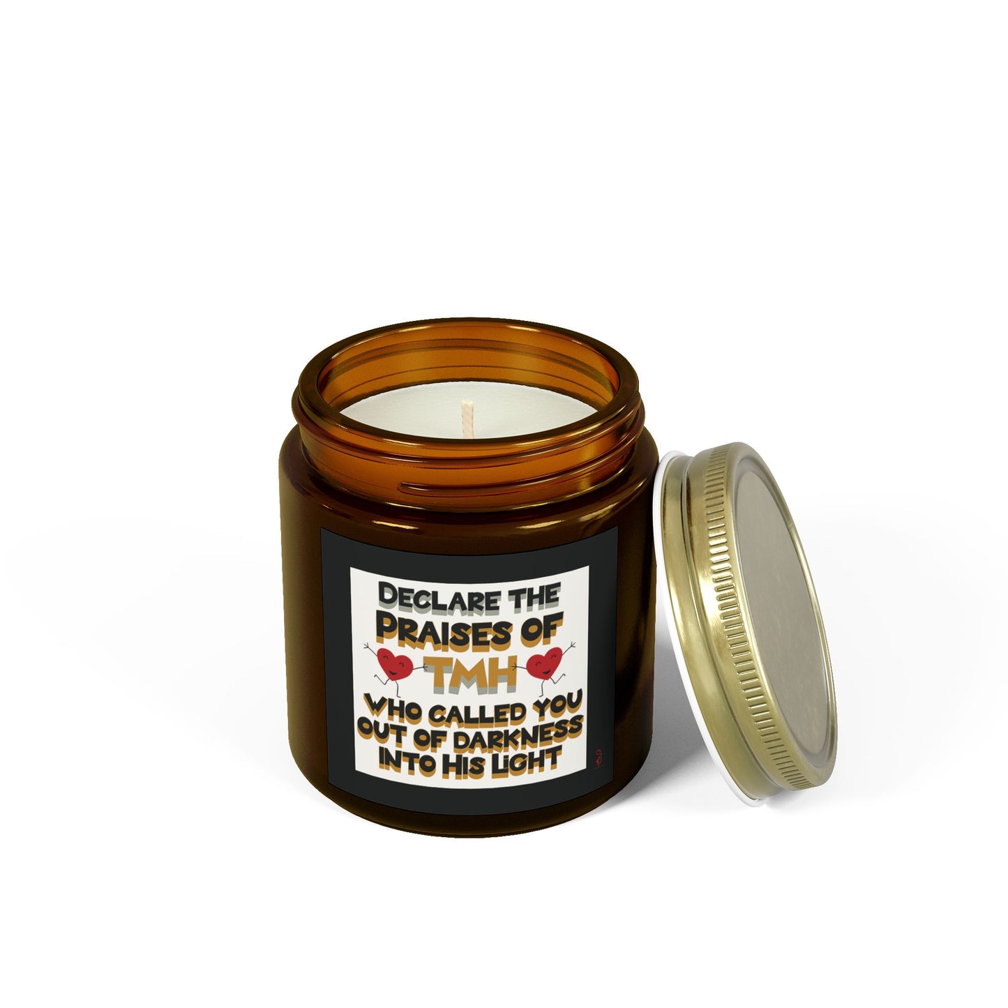Into His Light – Scripture-Inspired Scented Candle