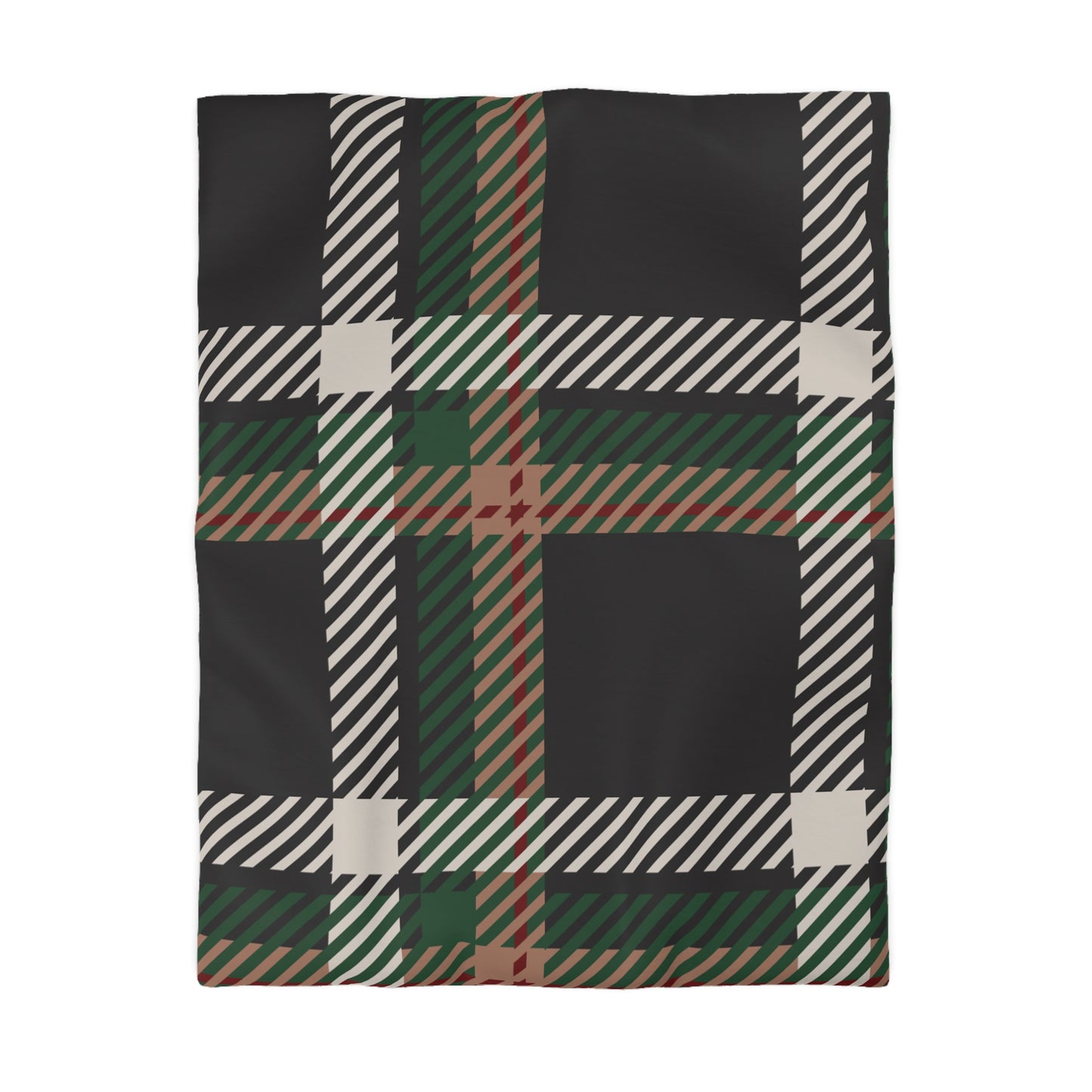 Faithful Tartan | Duvet Cover (Cream or White Underside)