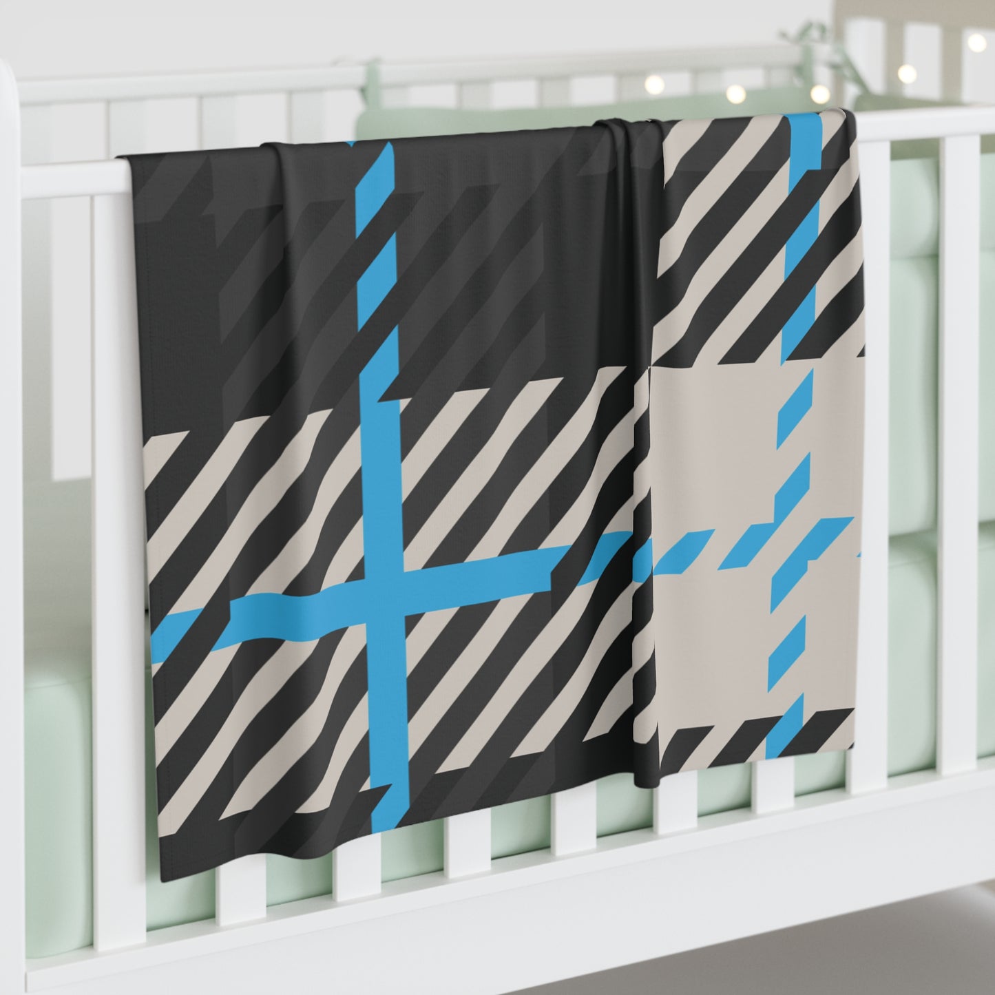 Frozen Echo Baby Swaddle Blanket – Whispers of Winter Collection