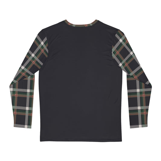 Faithful Tartan Crewneck – Charcoal Black