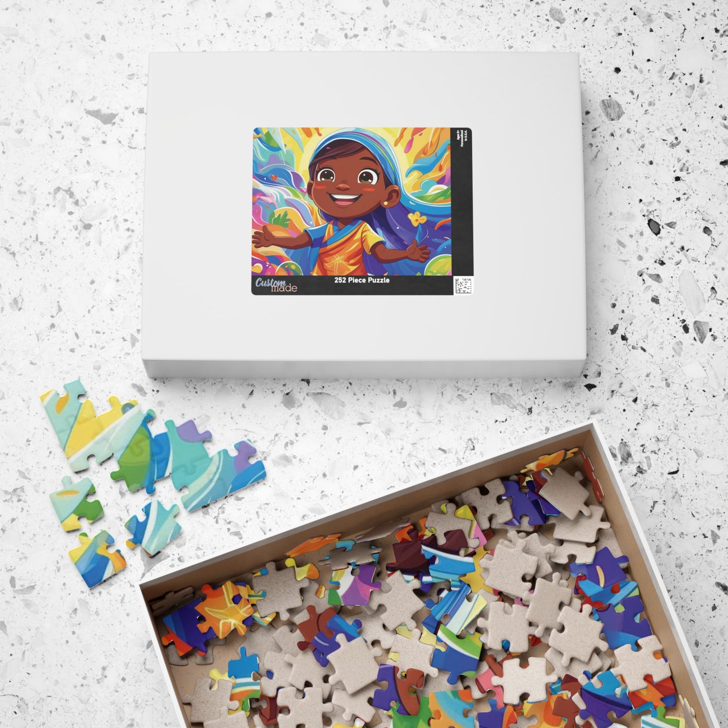 "Joyful Light: Radiant Faith Puzzle"
