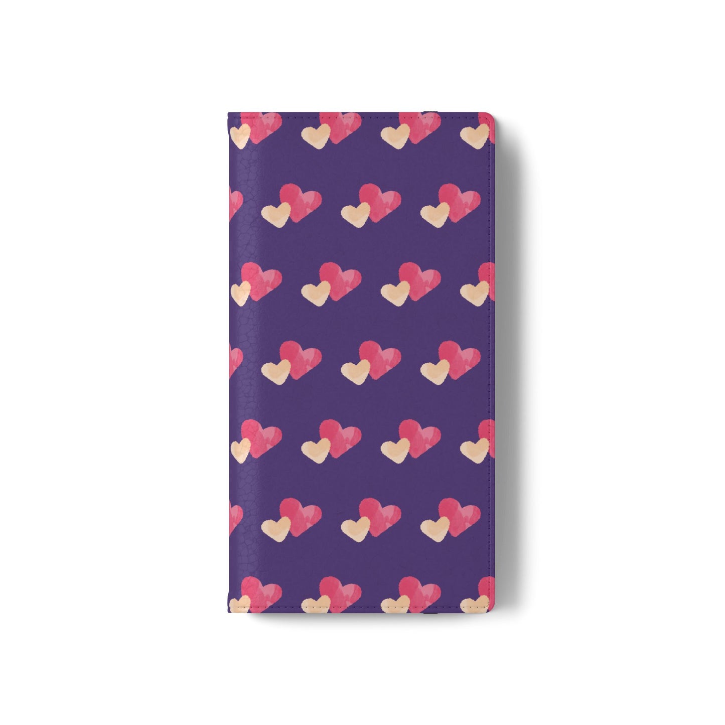 "Faith-Filled Hearts | Flip Phone Case – Purple"