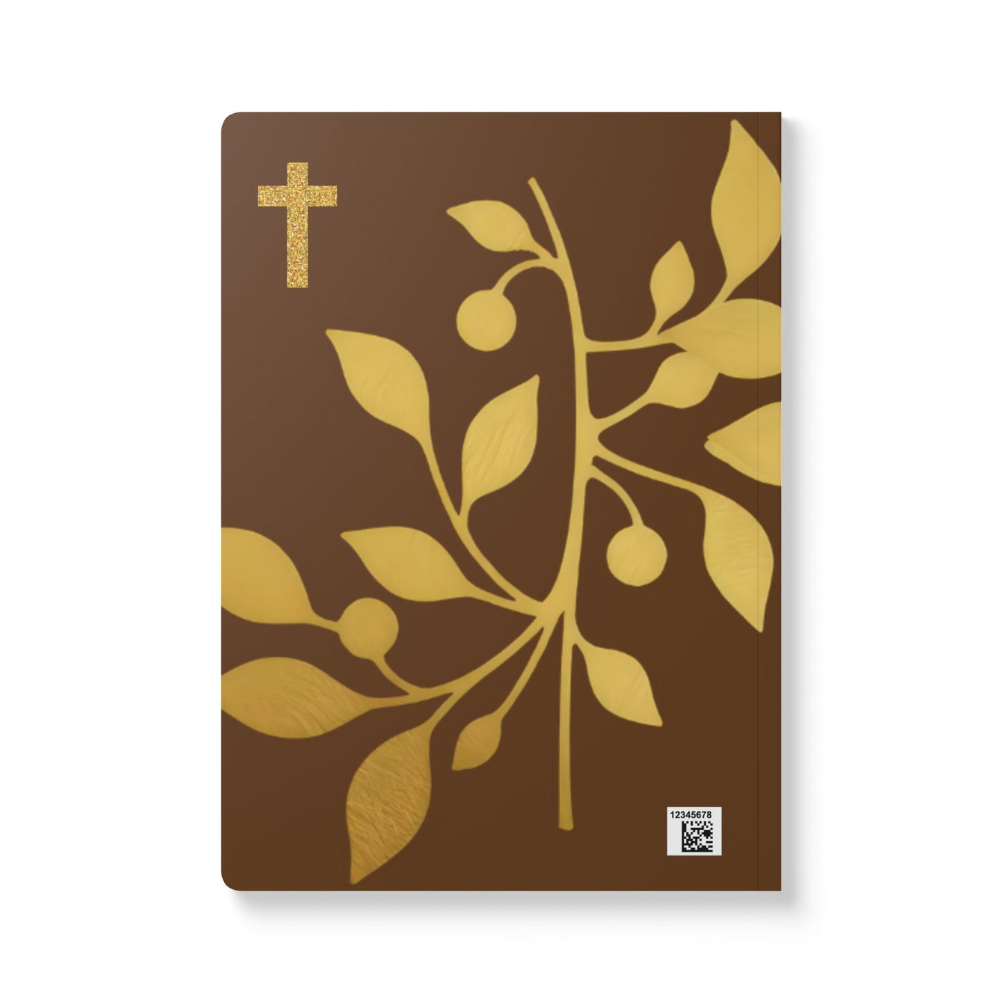 The Vine & The Branches – John 15:5 Journal (Brown & Gold)