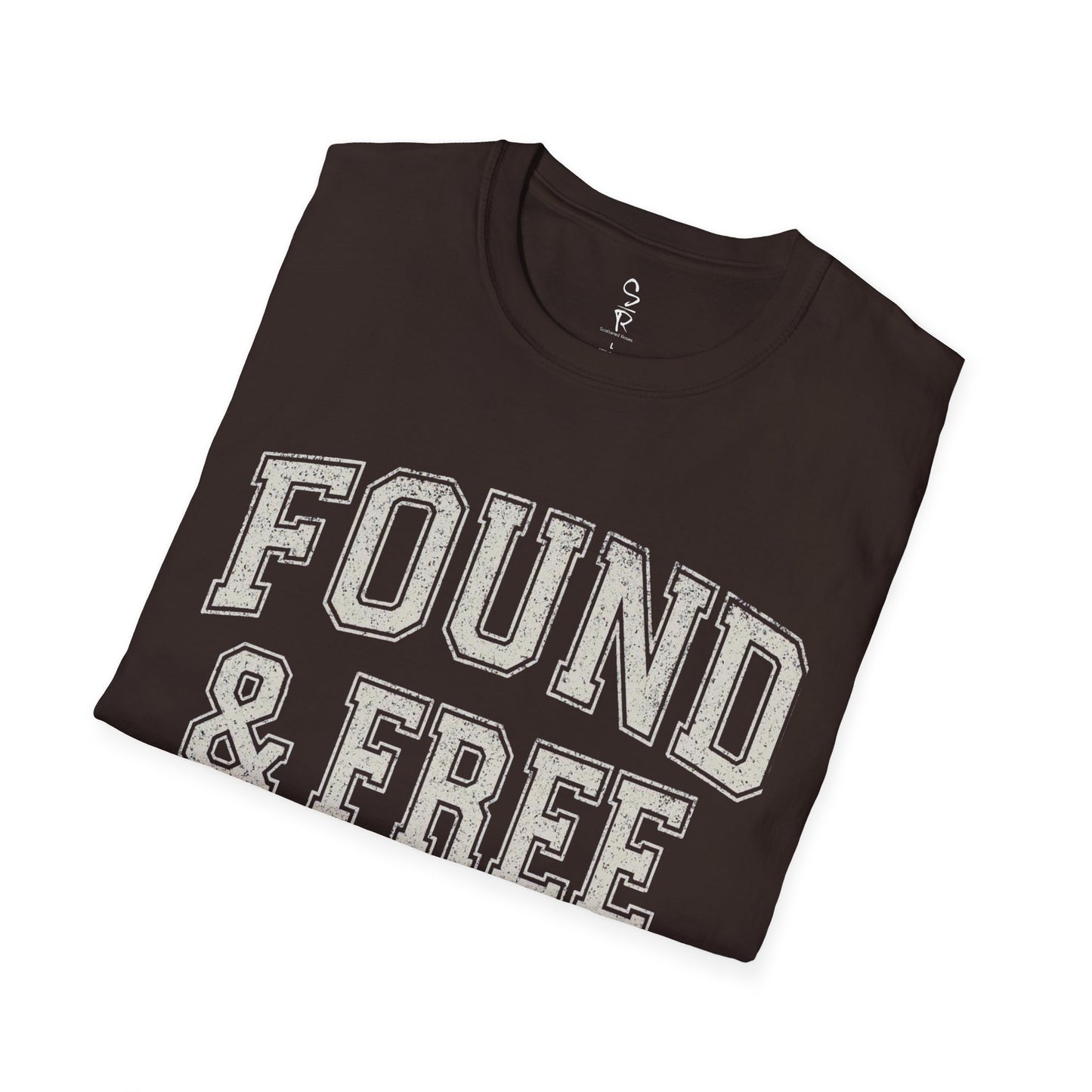 Found & Free Vintage Collegiate Tee – EST. 33 A.D. | Men’s Faith Streetwear